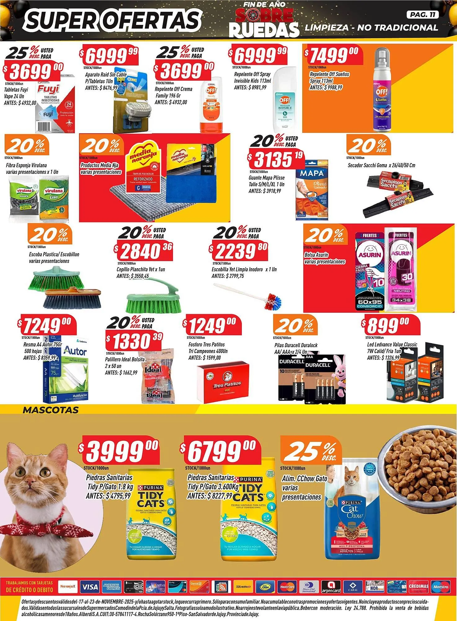 Ofertas de Catálogo Supermercados Comodin 17 de noviembre al 23 de noviembre 2025 - Página 11 del catálogo