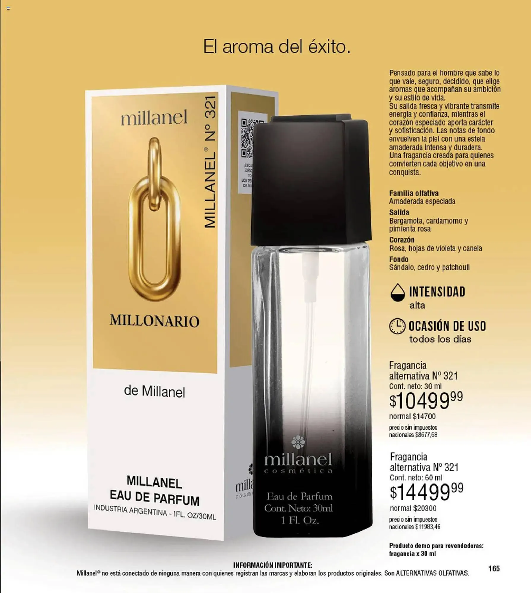 Ofertas de Catálogo Millanel Cosmética 27 de abril al 25 de mayo 2026 - Página 165 del catálogo