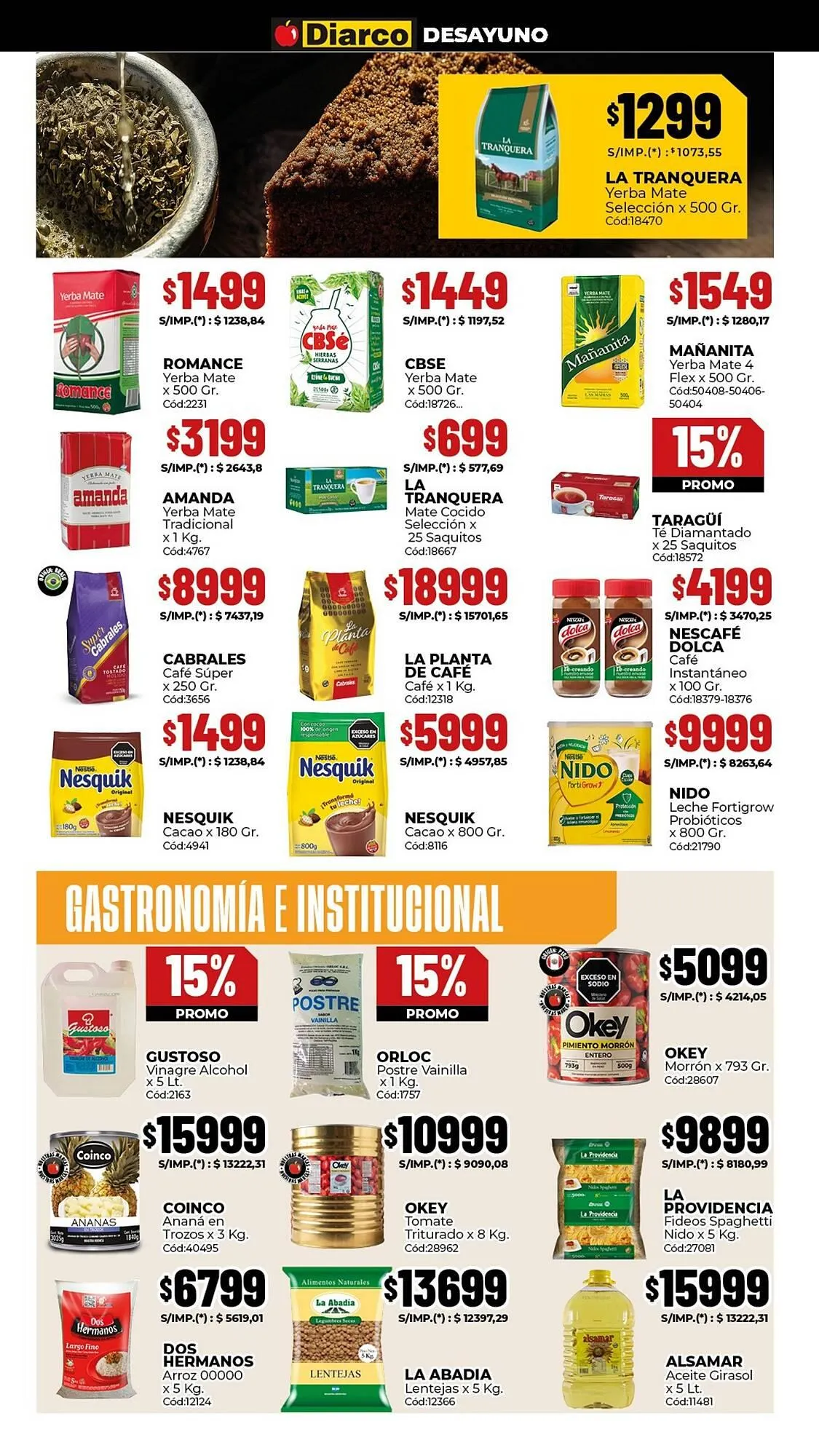 Ofertas de Catálogo Diarco 23 de marzo al 27 de marzo 2026 - Página 4 del catálogo