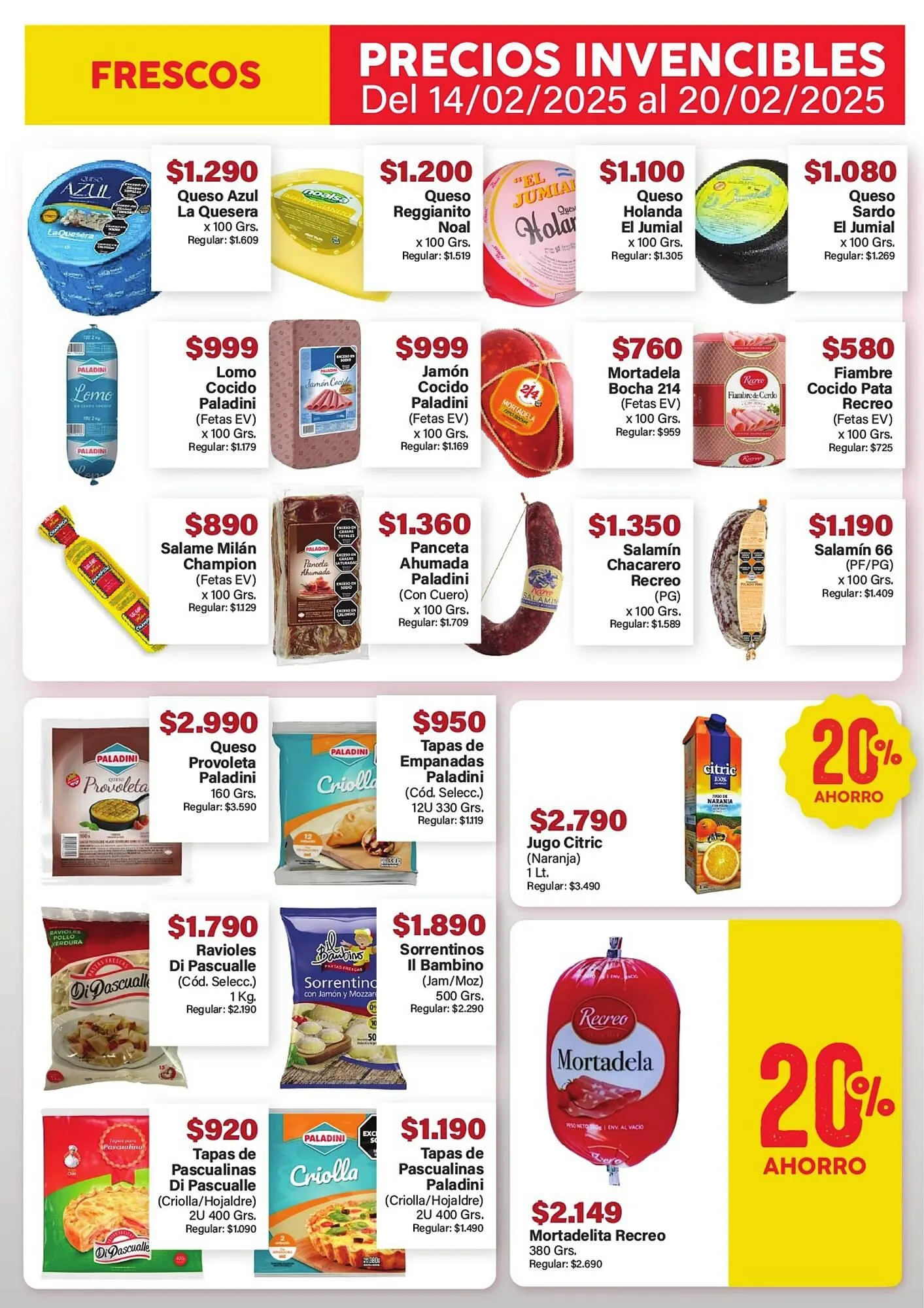 Ofertas de Catálogo Supermercados Aiello 14 de febrero al 20 de febrero 2025 - Página 5 del catálogo