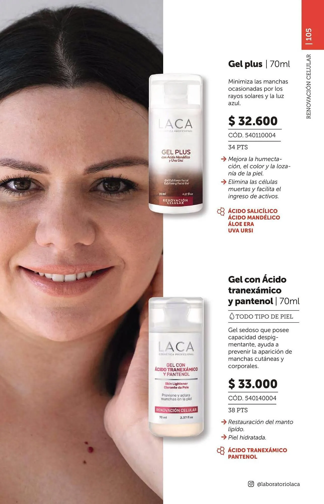 Ofertas de Catálogo Laboratorio LACA 11 de marzo al 31 de marzo 2026 - Página 105 del catálogo