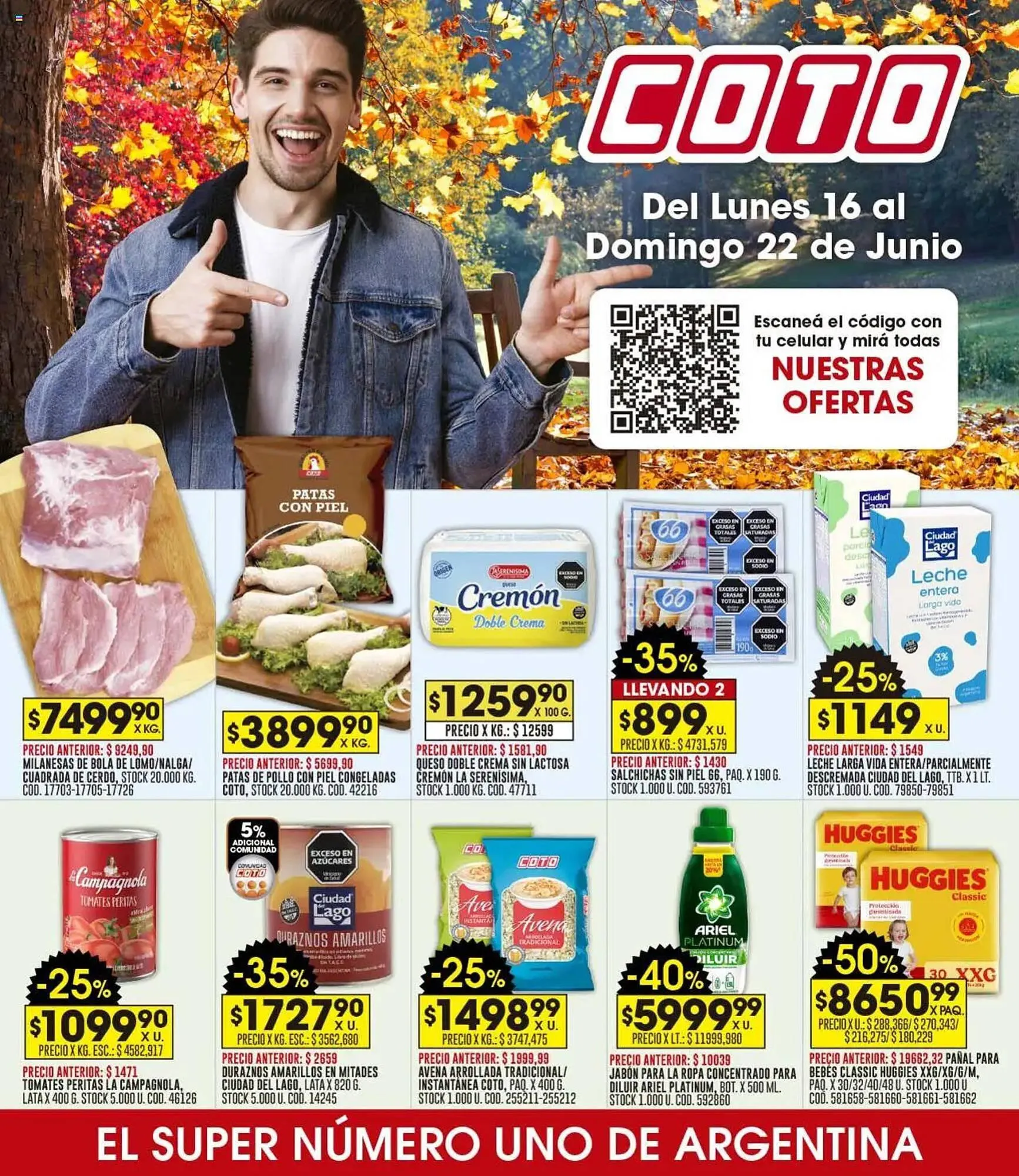 Ofertas de Catálogo Coto 16 de junio al 22 de junio 2025 - Página 1 del catálogo