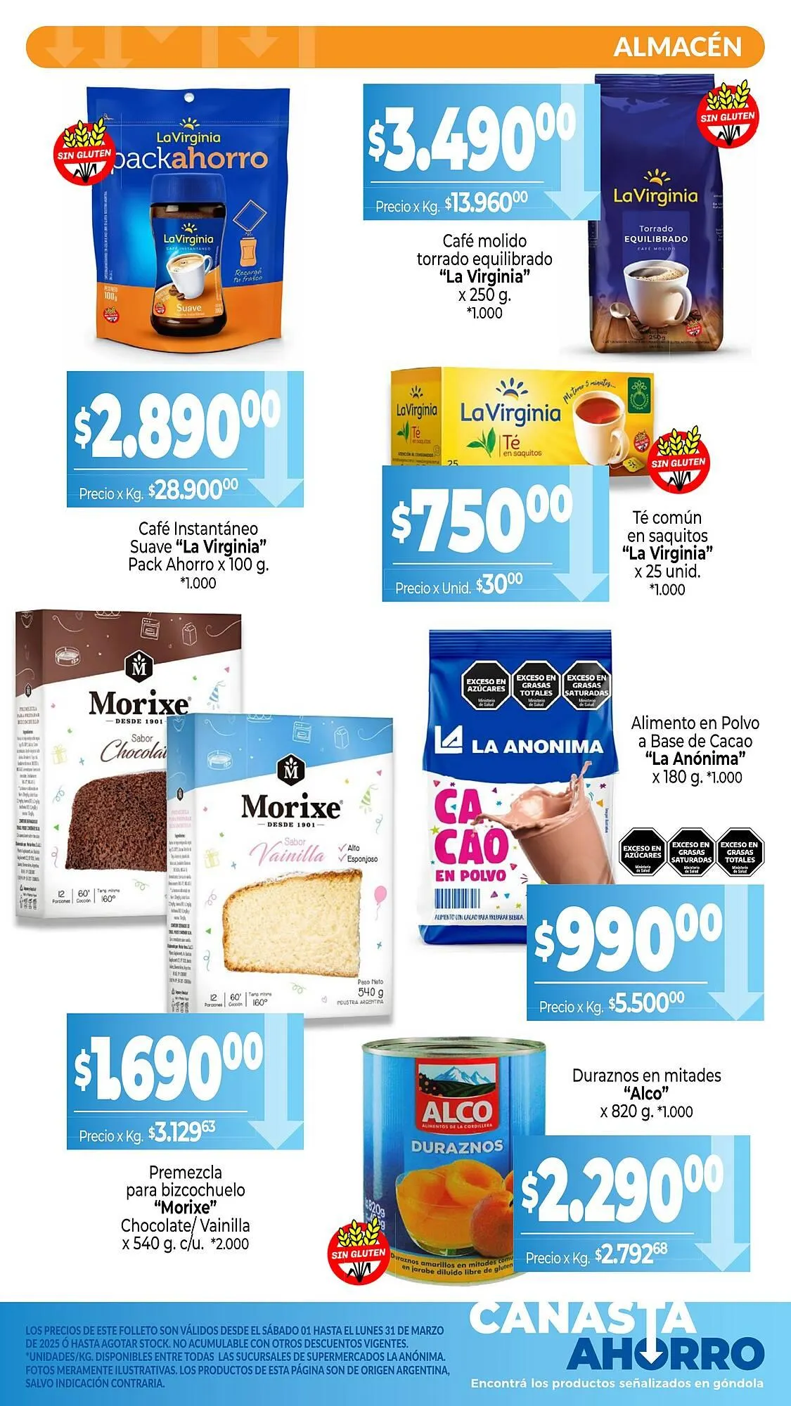 Ofertas de Catálogo La Anonima 1 de marzo al 31 de marzo 2025 - Página 4 del catálogo