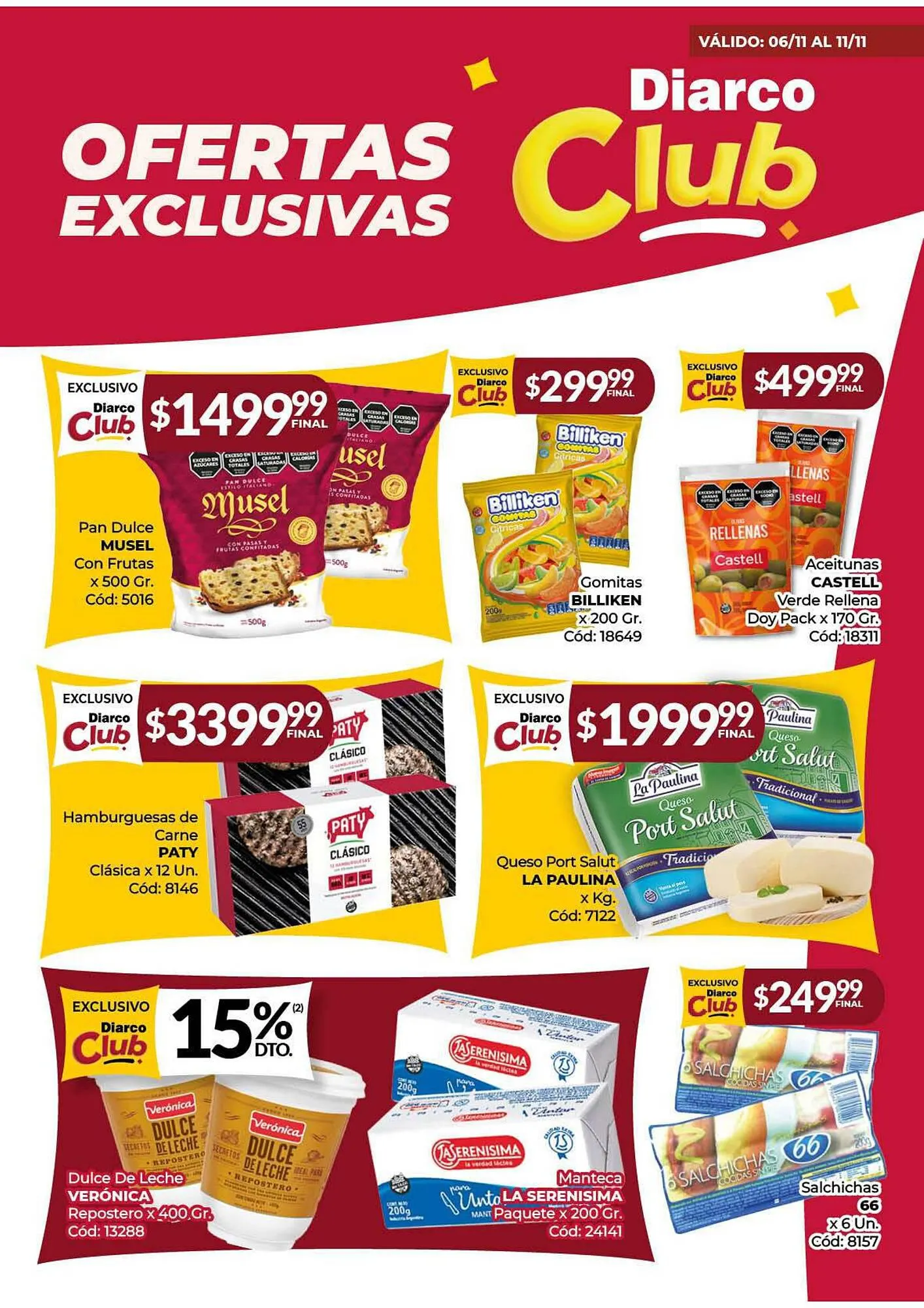 Ofertas de Catálogo Diarco 6 de noviembre al 12 de noviembre 2023 - Página 3 del catálogo