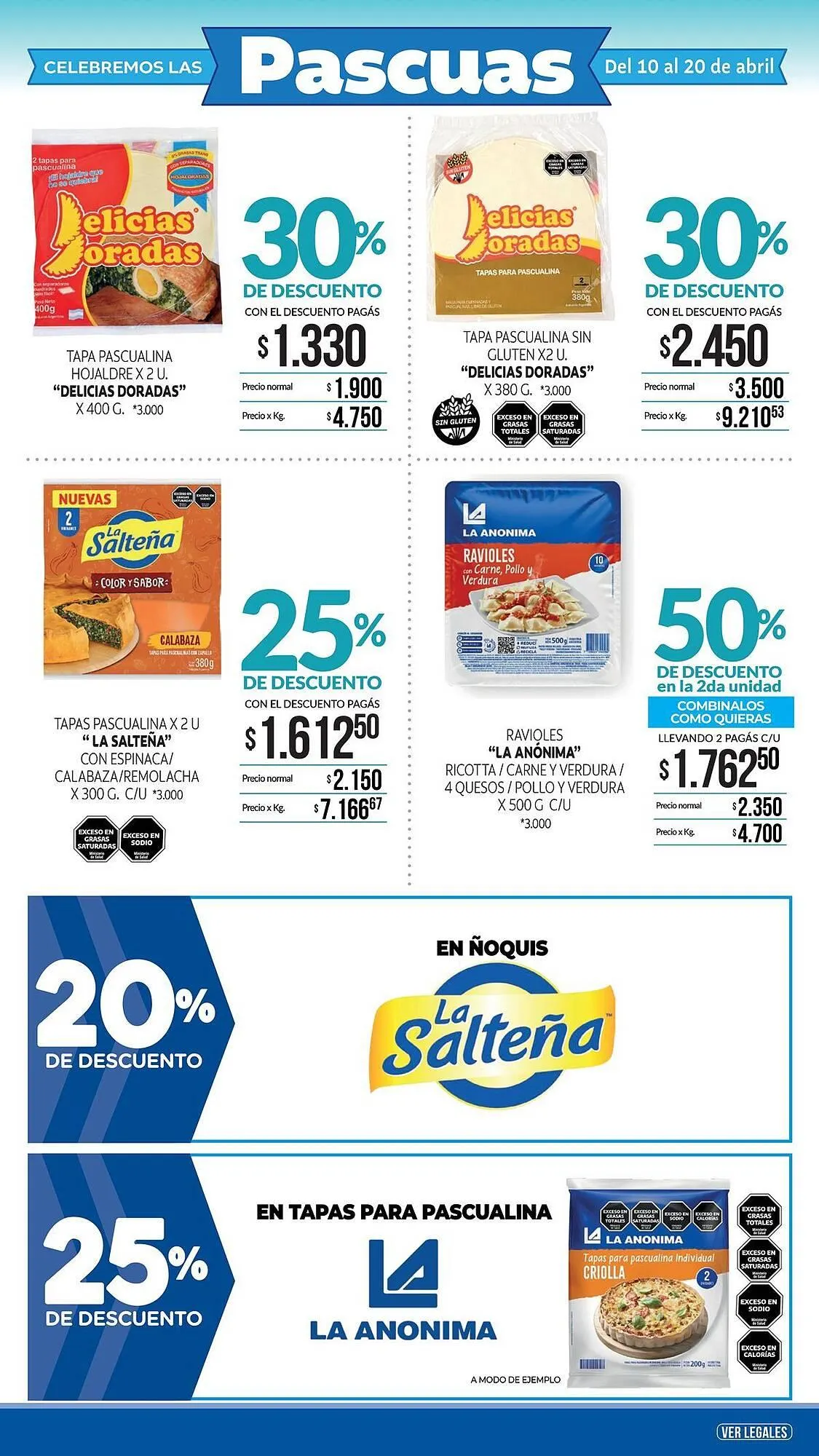 Ofertas de Catálogo La Anonima 11 de abril al 21 de abril 2025 - Página 12 del catálogo