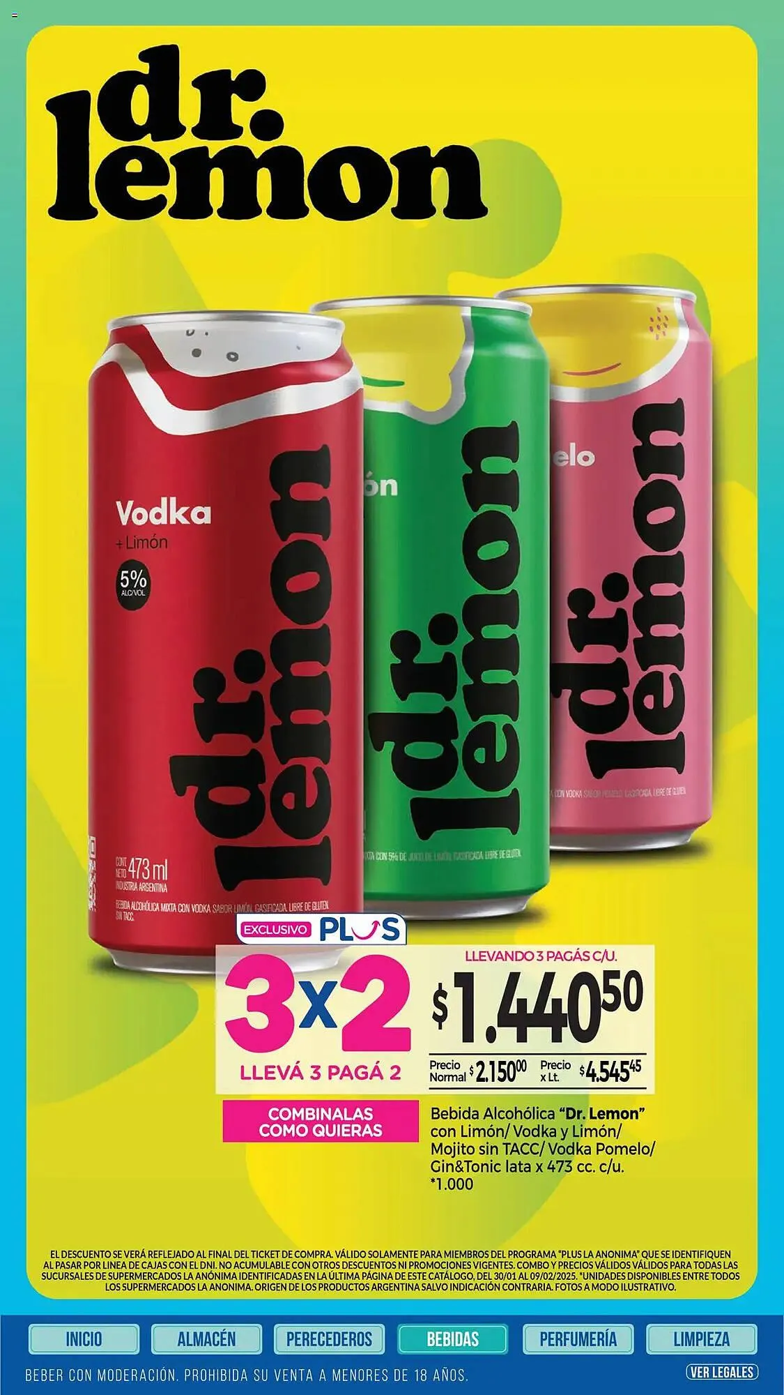 Ofertas de Catálogo La Anonima 30 de enero al 9 de febrero 2025 - Página 34 del catálogo