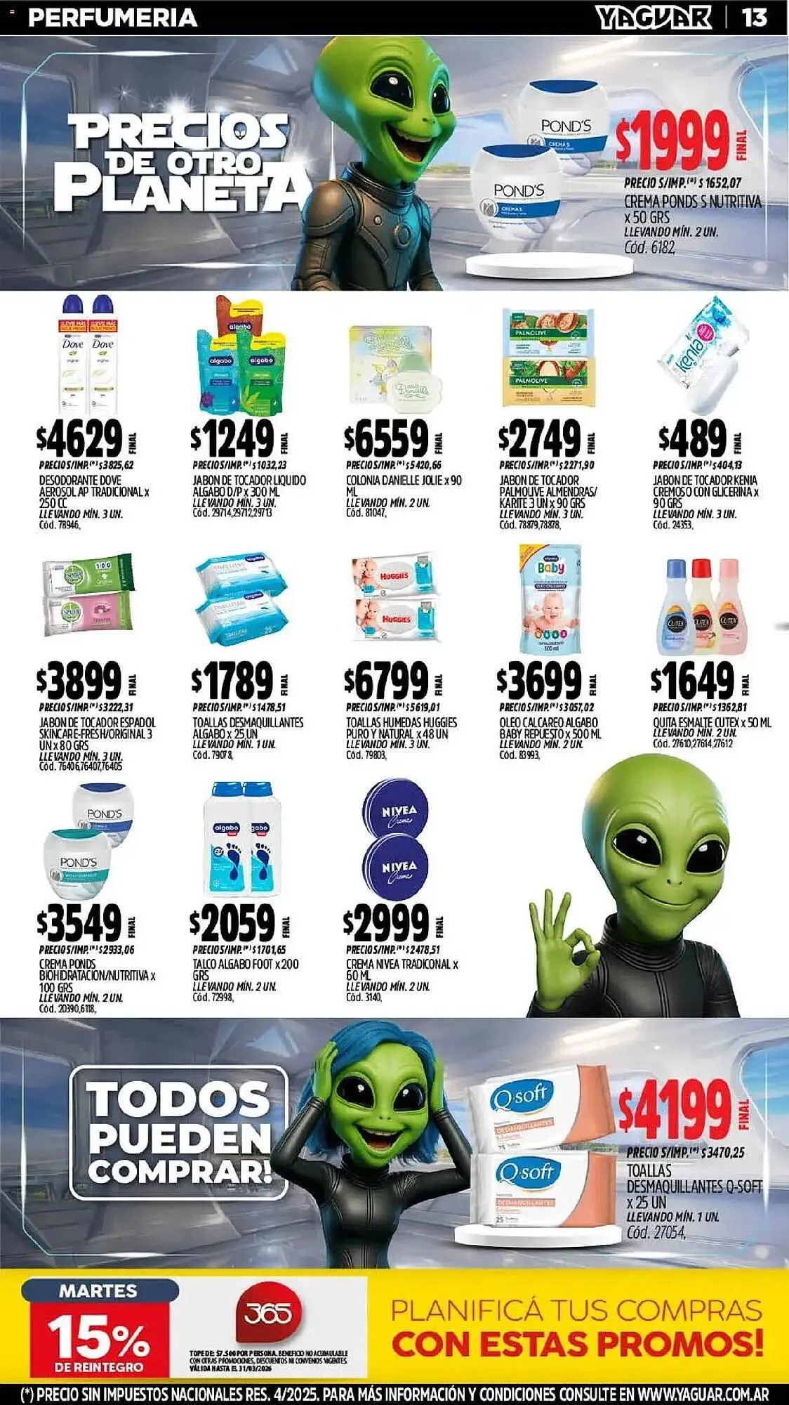 Ofertas de Catálogo Supermercados Yaguar 2 de marzo al 7 de marzo 2026 - Página 13 del catálogo