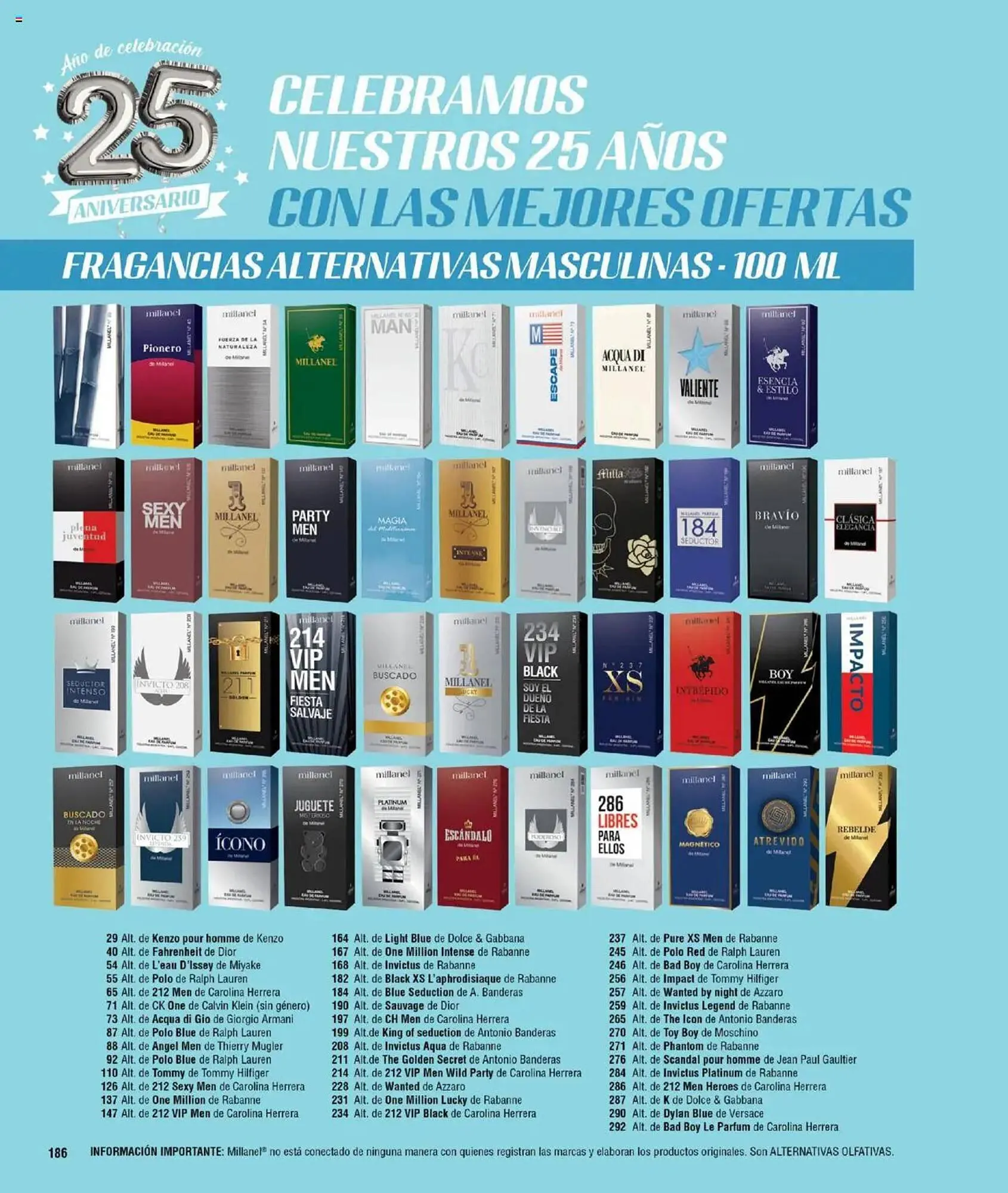 Ofertas de Catálogo Millanel Cosmética 31 de marzo al 27 de abril 2025 - Página 186 del catálogo