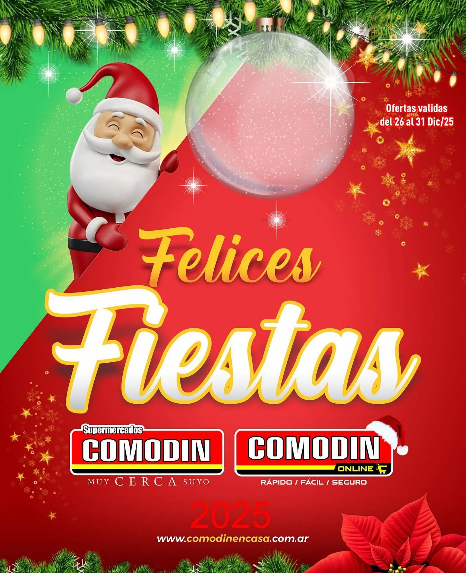 Ofertas de Catálogo Supermercados Comodin 27 de diciembre al 31 de diciembre 2025 - Página 1 del catálogo