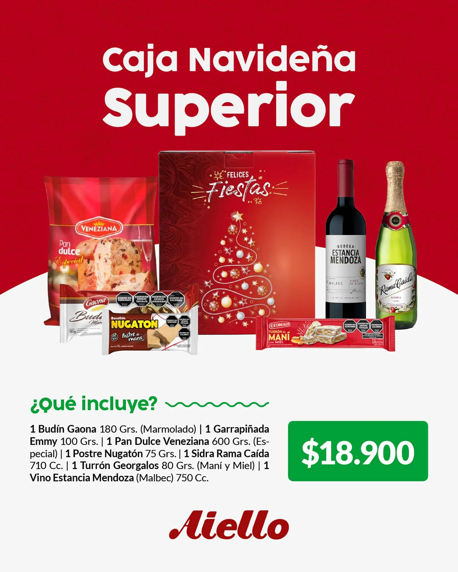 Ofertas de Catálogo Supermercados Aiello 14 de noviembre al 24 de diciembre 2025 - Página 3 del catálogo