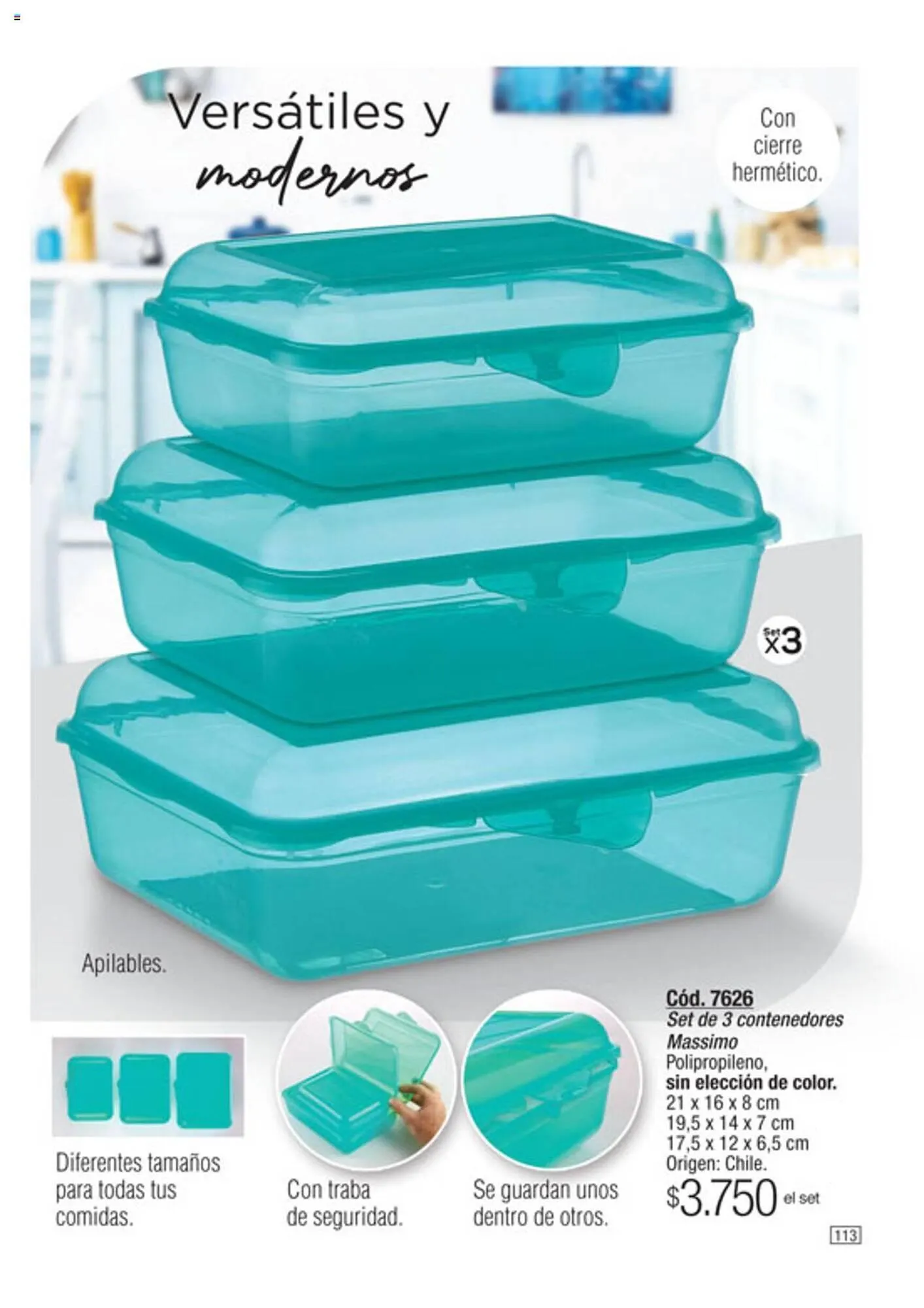 Ofertas de Catálogo Amodil 6 de diciembre al 19 de diciembre 2023 - Página 113 del catálogo