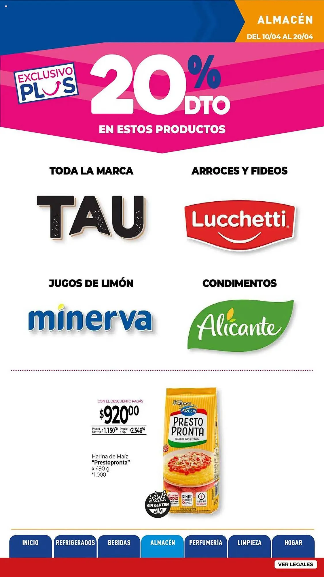Ofertas de Catálogo La Anonima 10 de abril al 20 de abril 2025 - Página 57 del catálogo