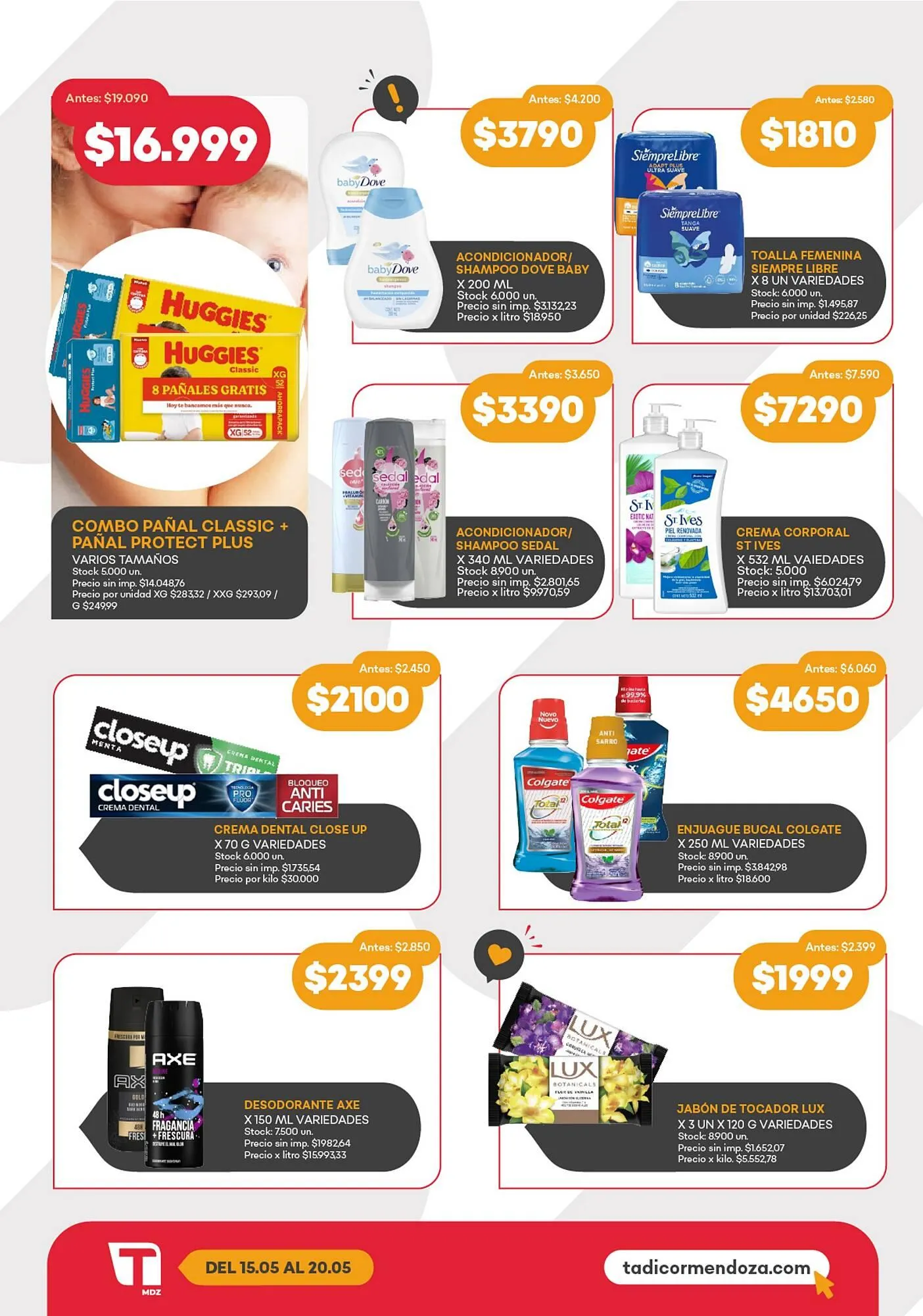 Ofertas de Catálogo Supermercados Tadicor 14 de mayo al 20 de mayo 2025 - Página 6 del catálogo