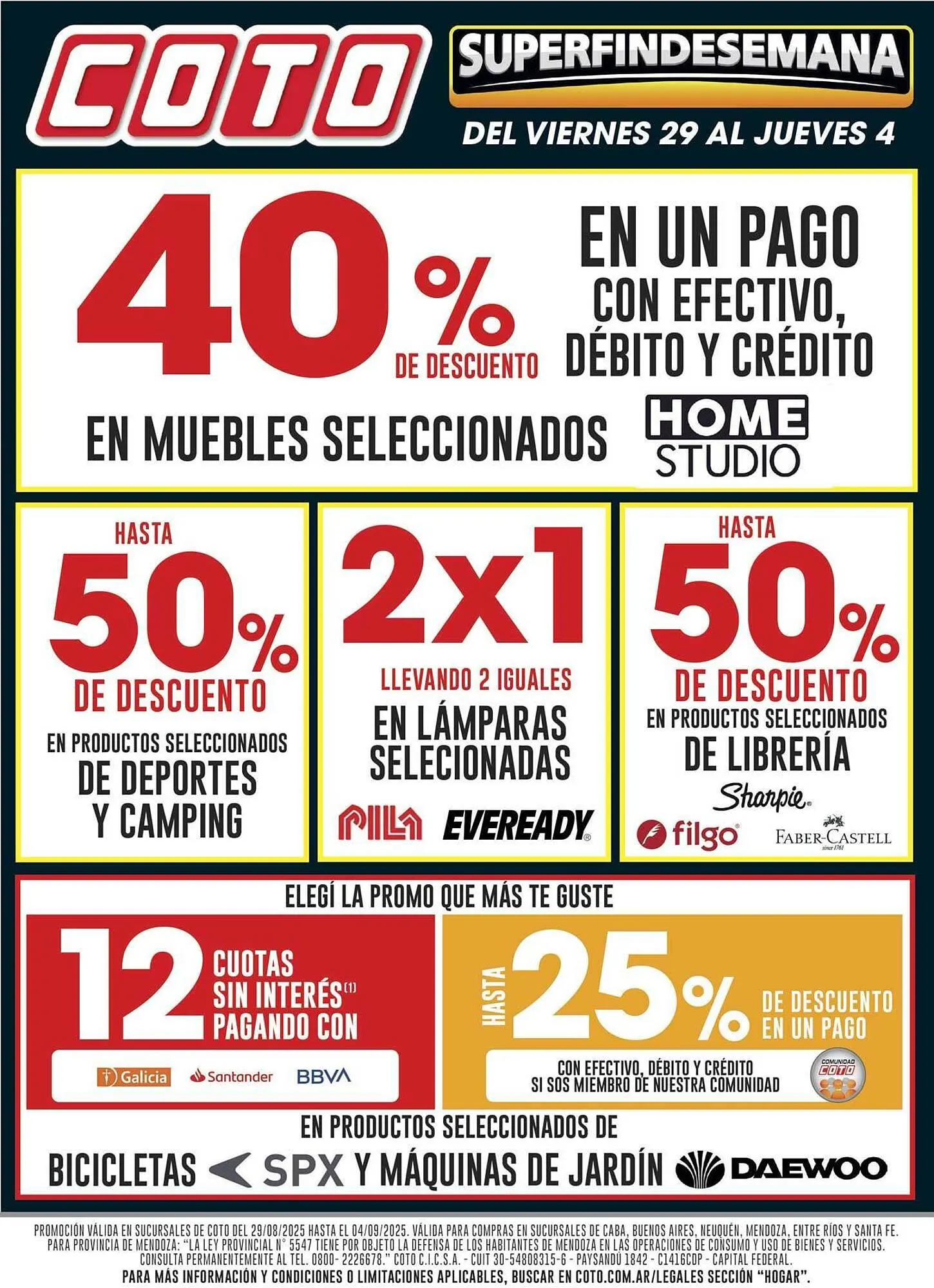 Ofertas de Catálogo Coto 4 de septiembre al 18 de septiembre 2025 - Página 4 del catálogo