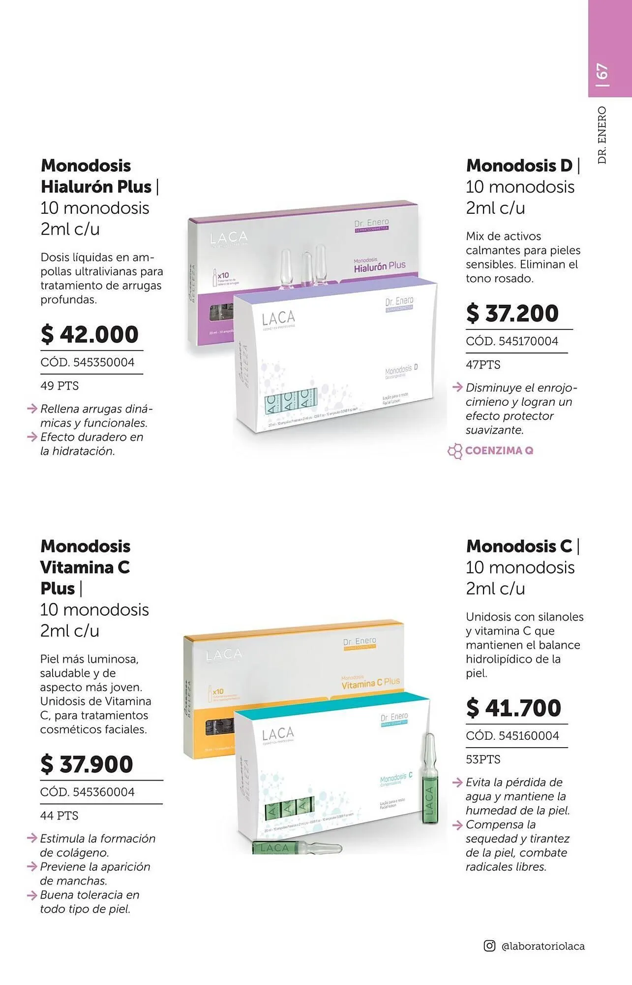 Ofertas de Catálogo Laboratorio LACA 3 de octubre al 31 de enero 2026 - Página 67 del catálogo