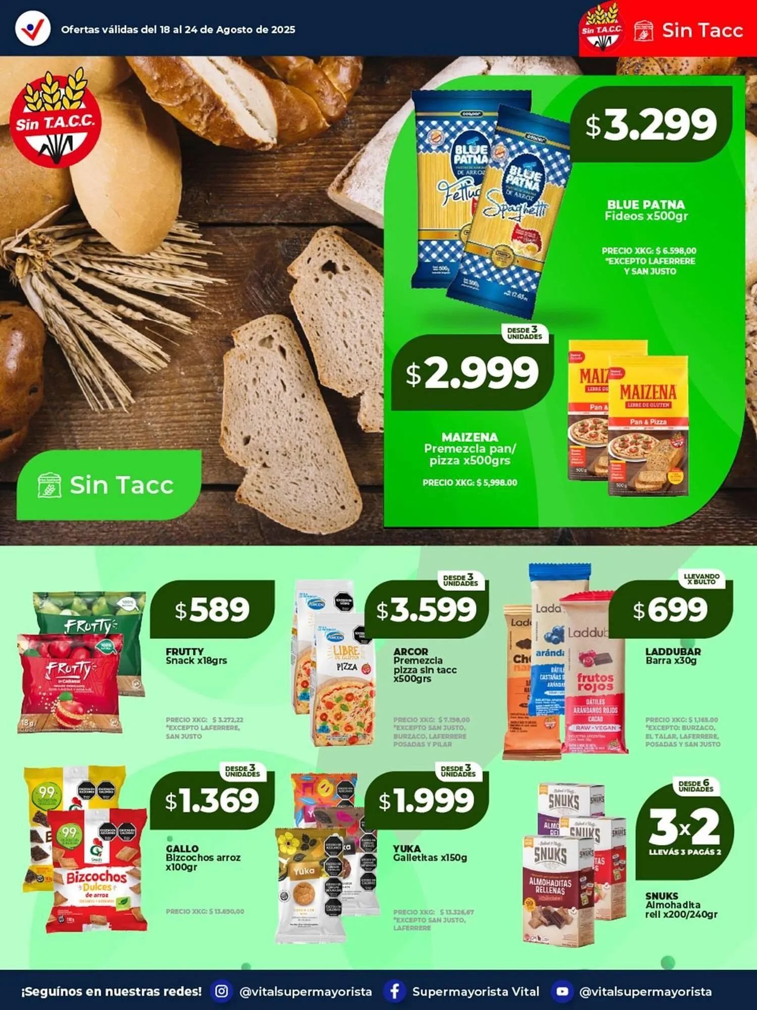 Ofertas de Catálogo Supermayorista Vital 18 de agosto al 24 de agosto 2025 - Página 22 del catálogo