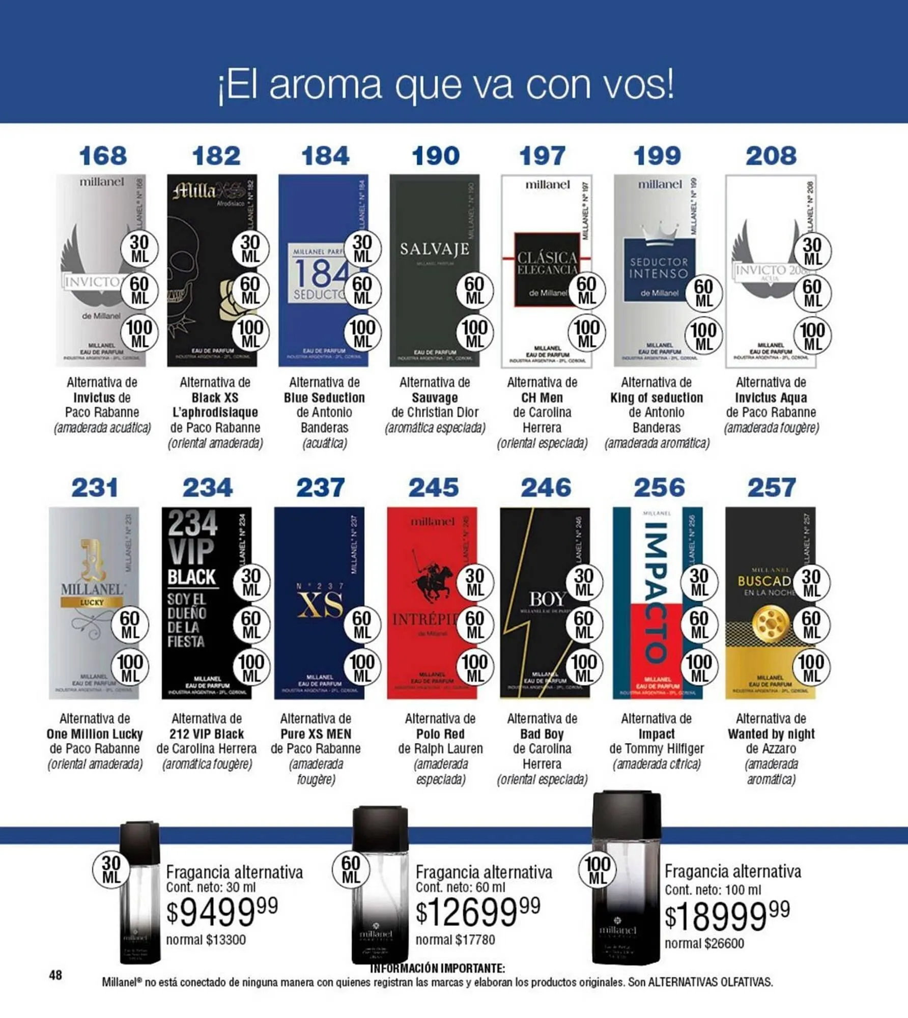 Ofertas de Catálogo Millanel Cosmética 21 de octubre al 10 de noviembre 2024 - Página 138 del catálogo
