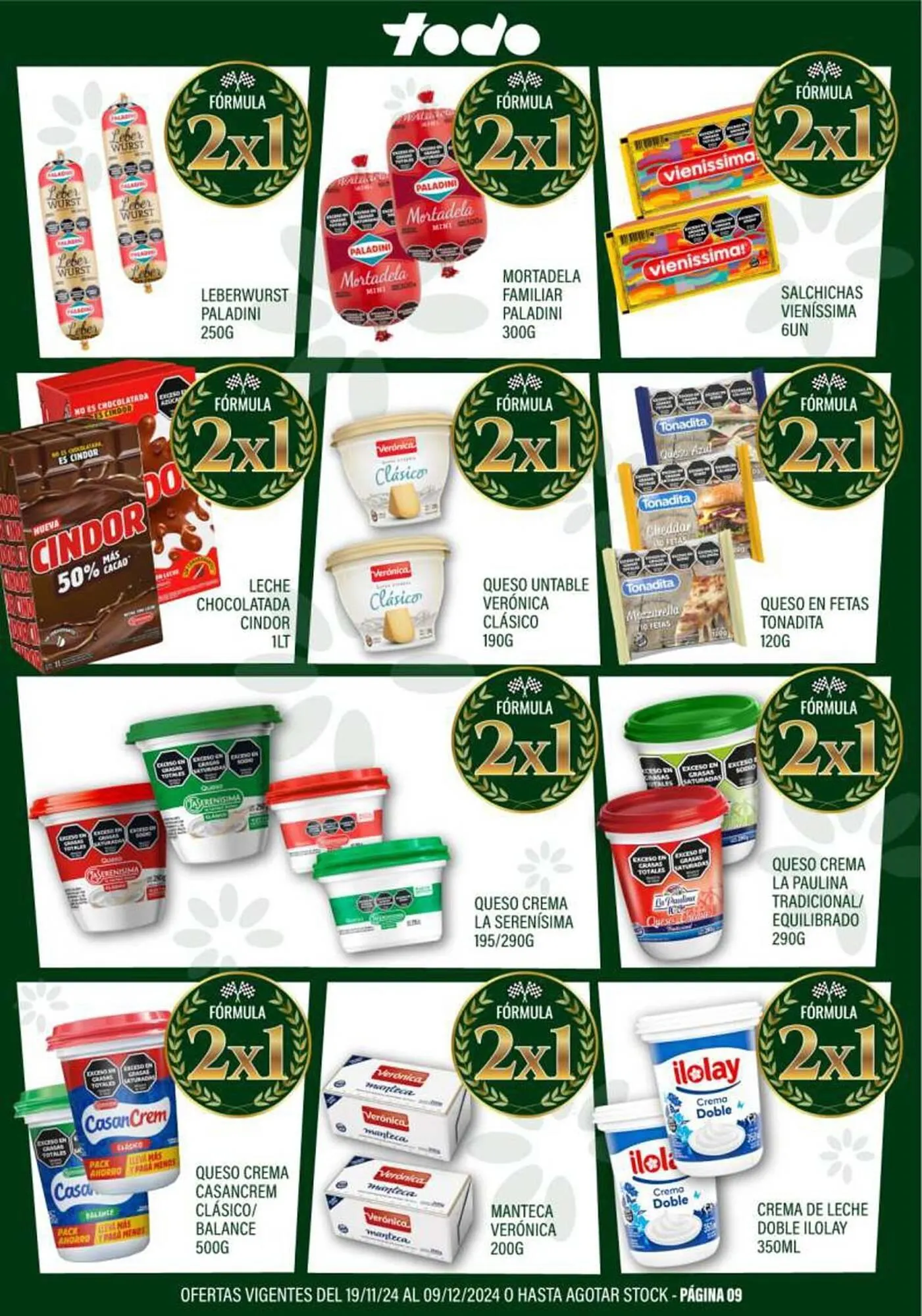 Ofertas de Catálogo Supermercados Todo 19 de noviembre al 9 de diciembre 2024 - Página 9 del catálogo