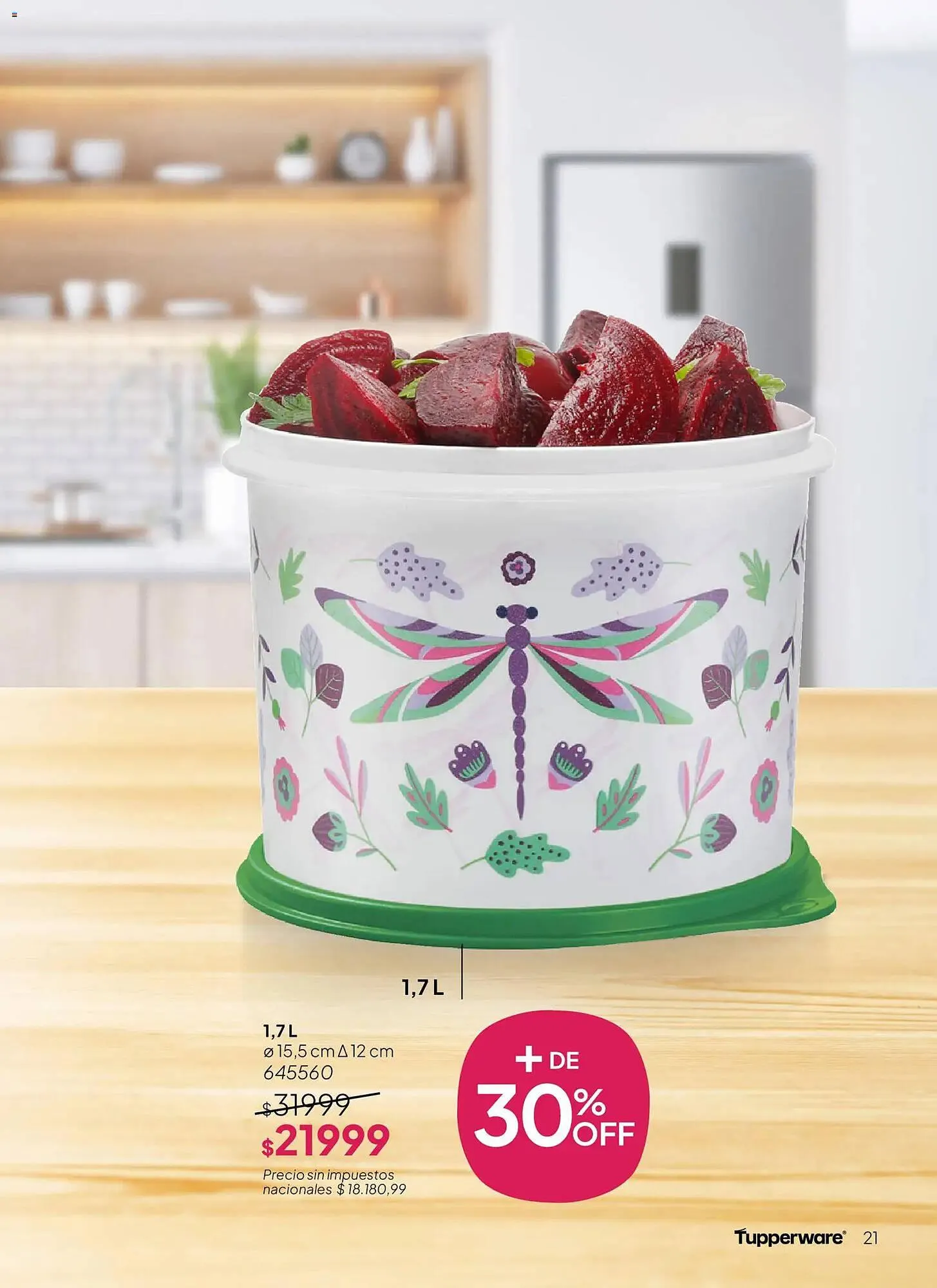 Ofertas de Folleto Tupperware 10 de noviembre al 24 de noviembre 2025 - Página 21 del catálogo