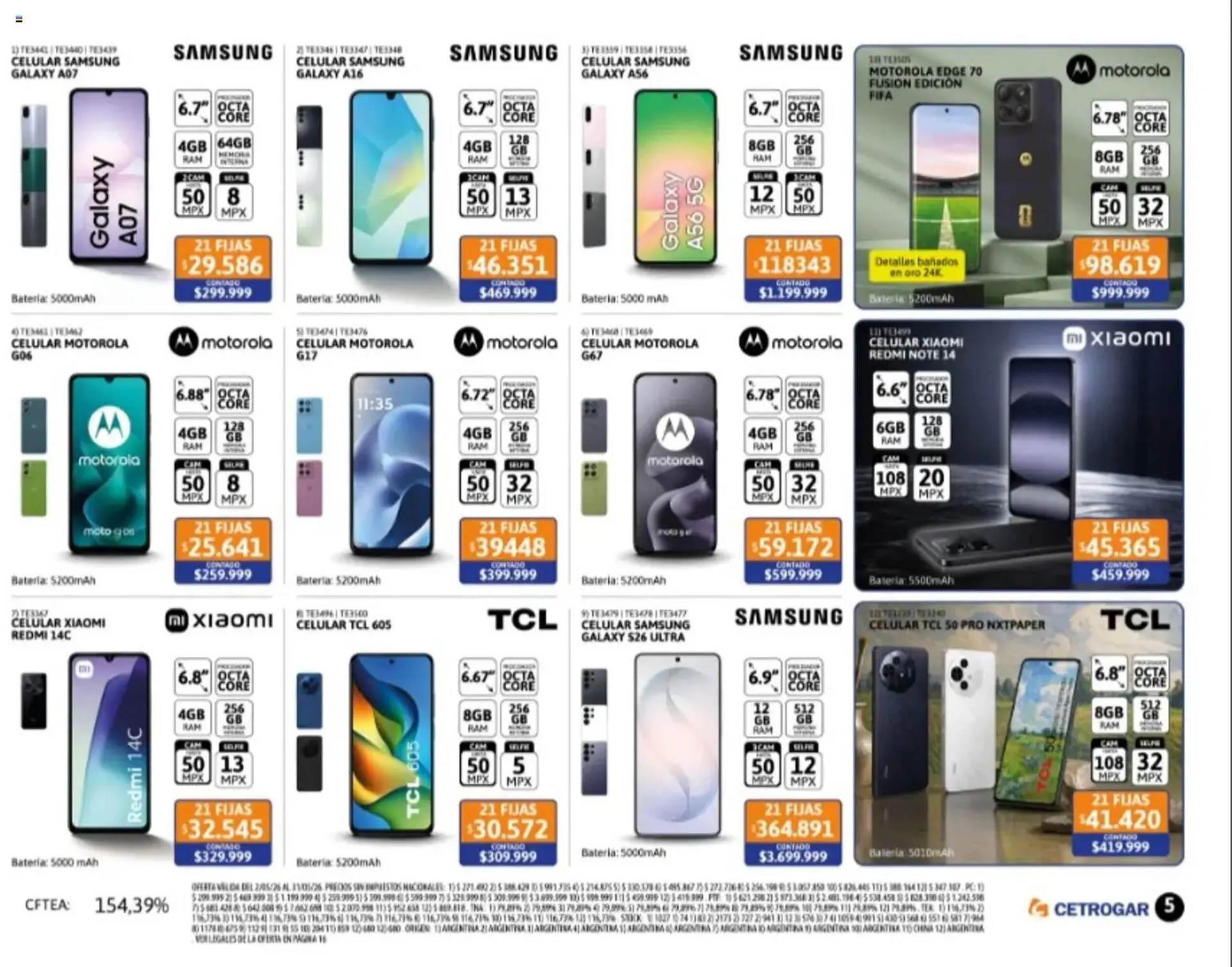 Ofertas de Catálogo Cetrogar 6 de mayo al 1 de junio 2026 - Página 10 del catálogo