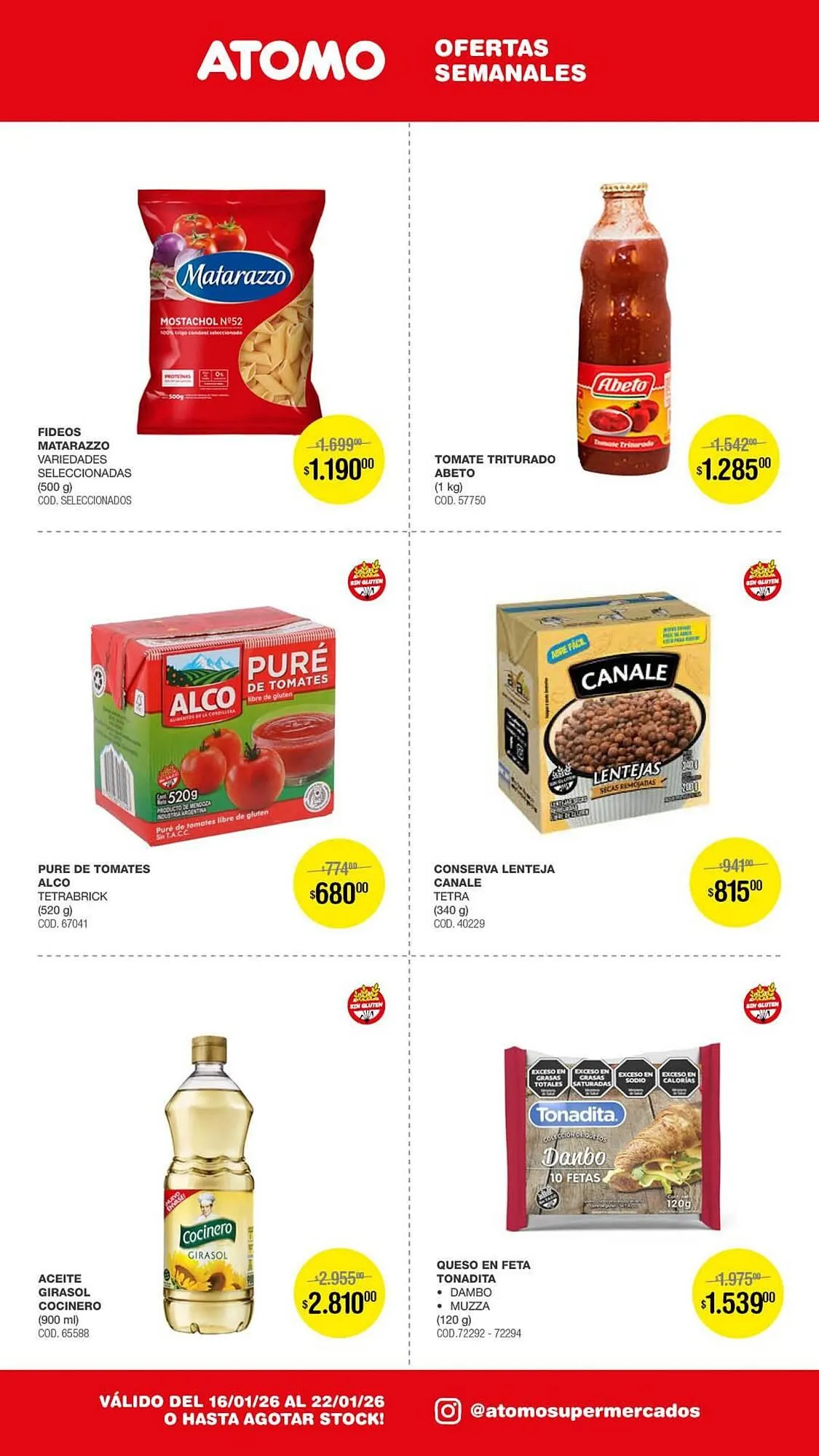 Ofertas de Catálogo Atomo Conviene 16 de enero al 22 de enero 2026 - Página 8 del catálogo