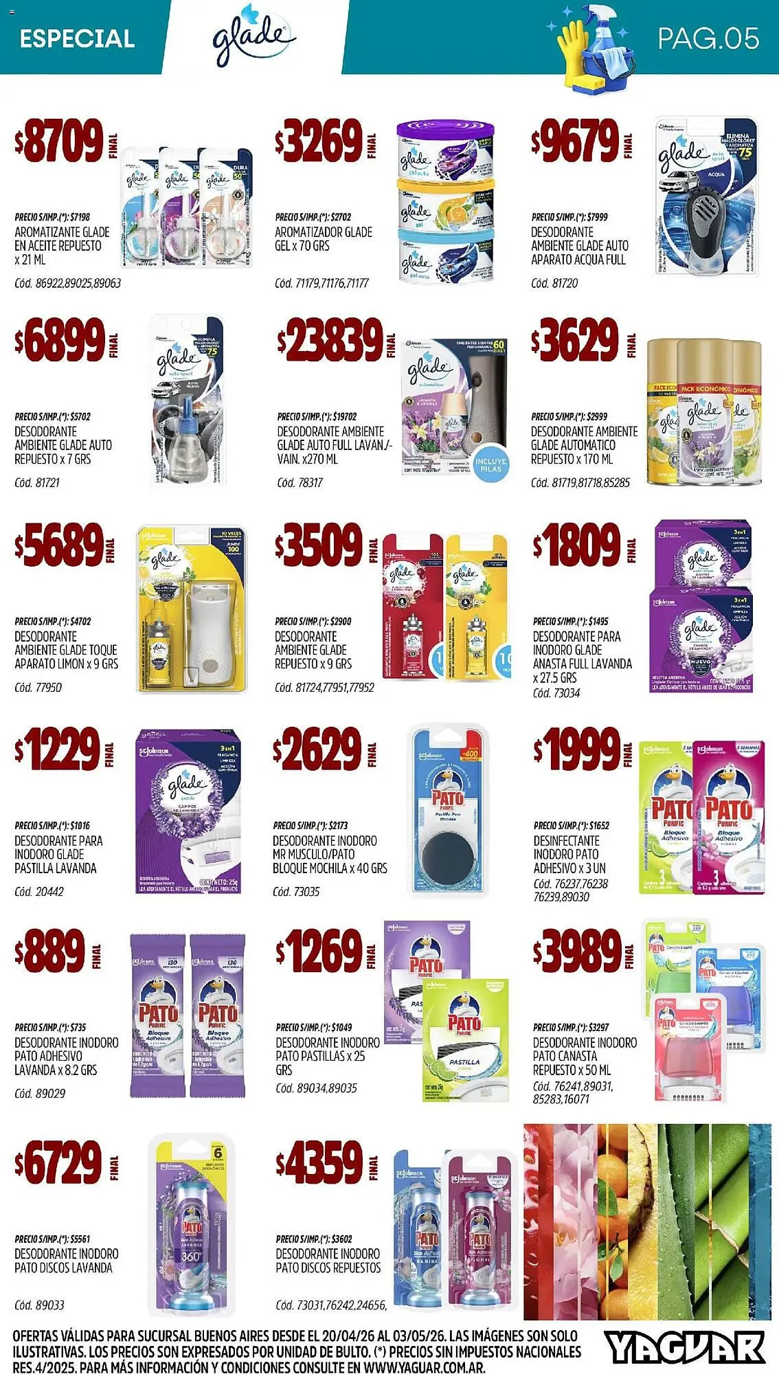 Ofertas de Catálogo Supermercados Yaguar 20 de abril al 3 de mayo 2026 - Página 5 del catálogo