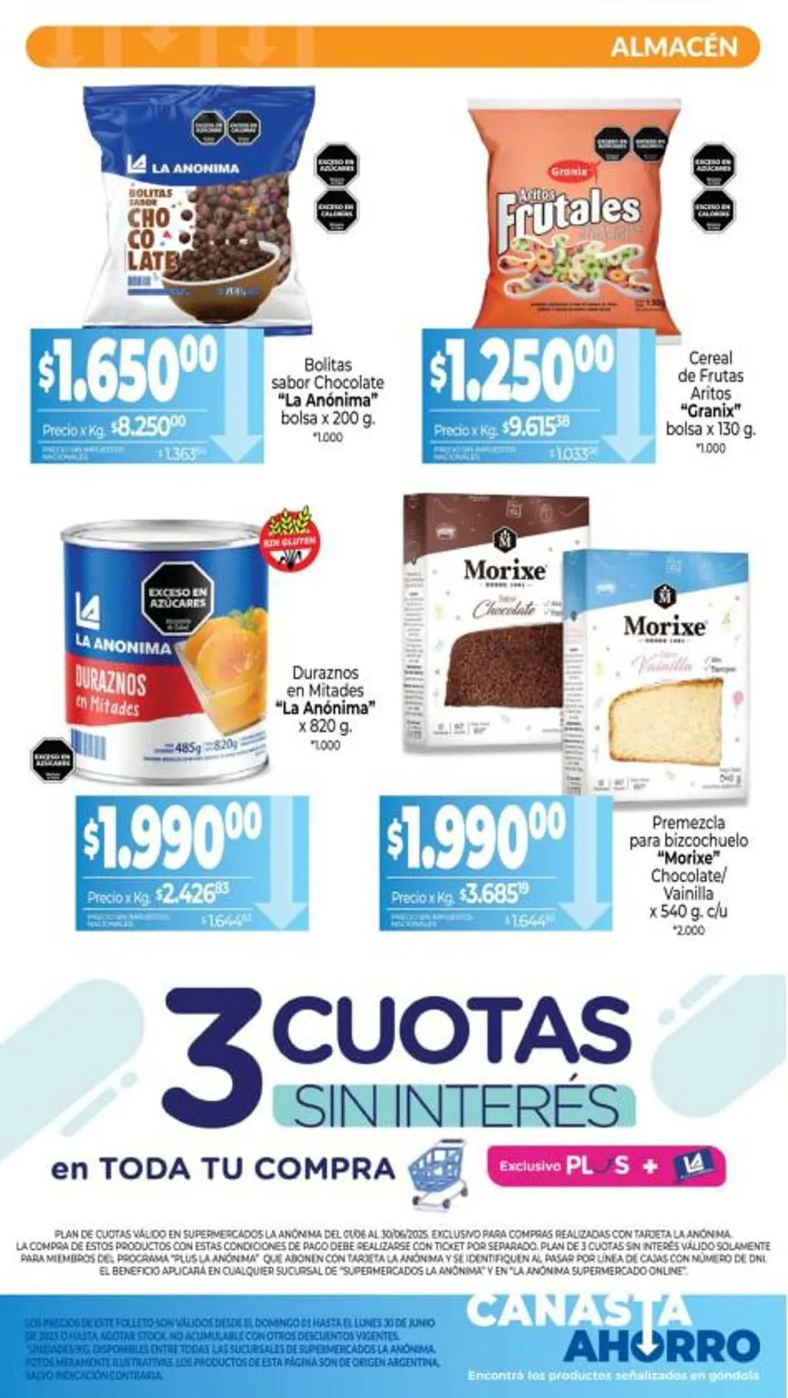 Ofertas de Catálogo La Anonima 29 de junio al 30 de junio 2025 - Página 6 del catálogo