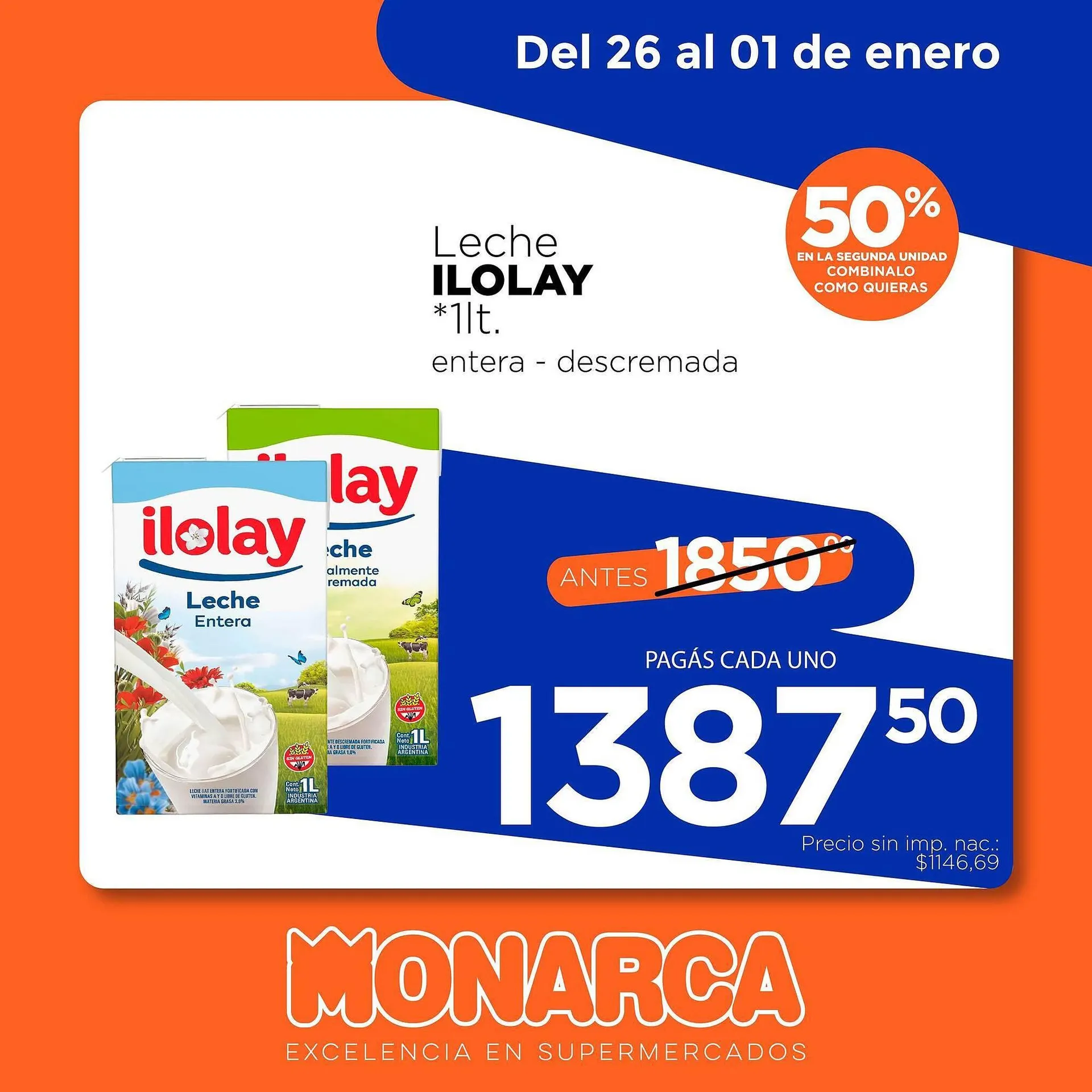 Ofertas de Catálogo Supermercados Monarca 27 de diciembre al 1 de enero 2026 - Página 4 del catálogo