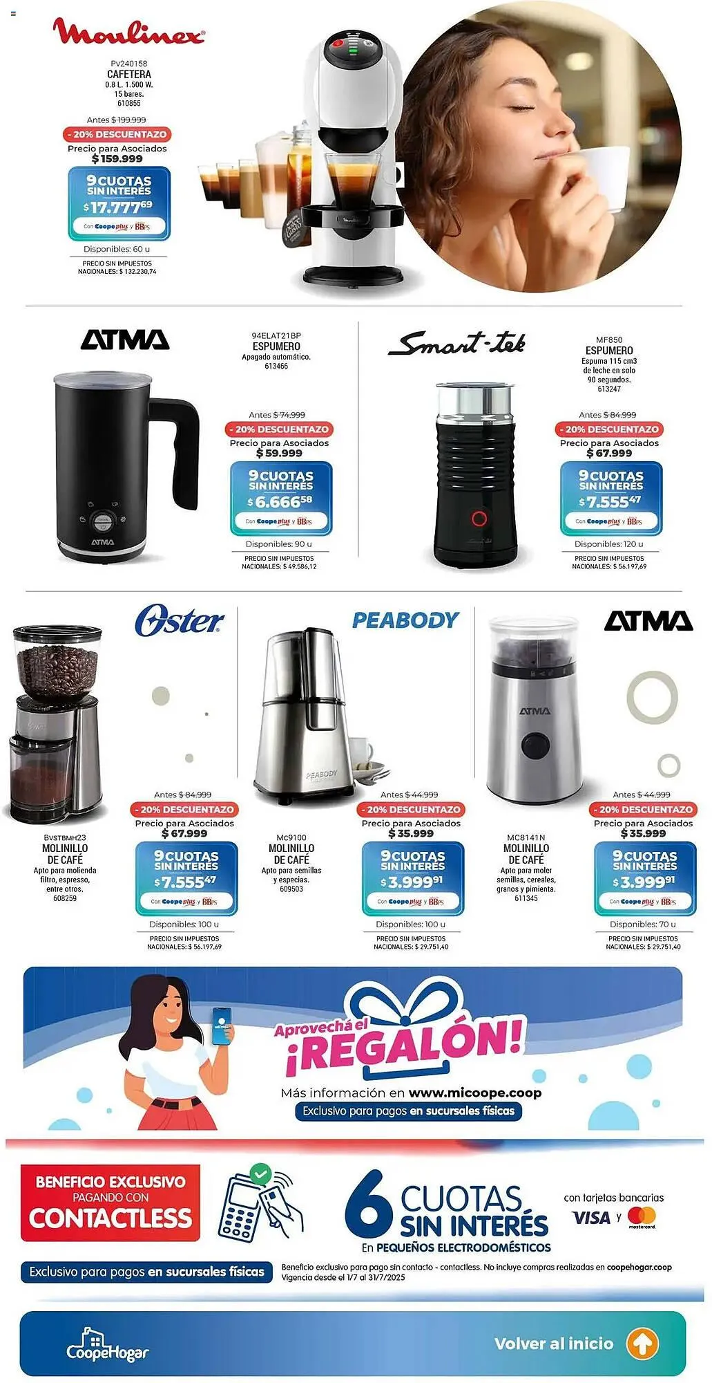 Ofertas de Catálogo Cooperativa Obrera 14 de julio al 28 de julio 2025 - Página 40 del catálogo