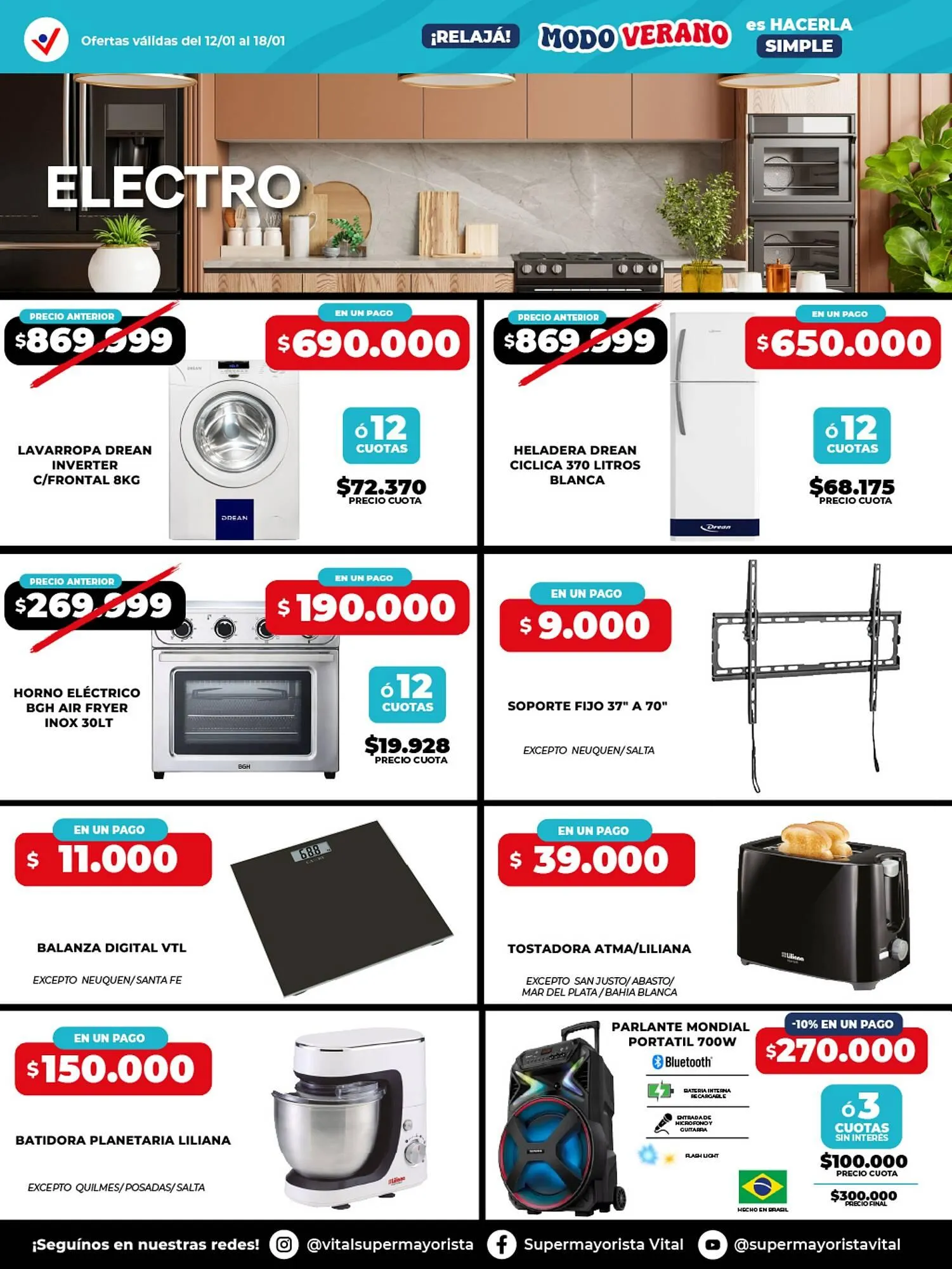 Ofertas de Catálogo Supermayorista Vital 12 de enero al 18 de enero 2026 - Página 2 del catálogo