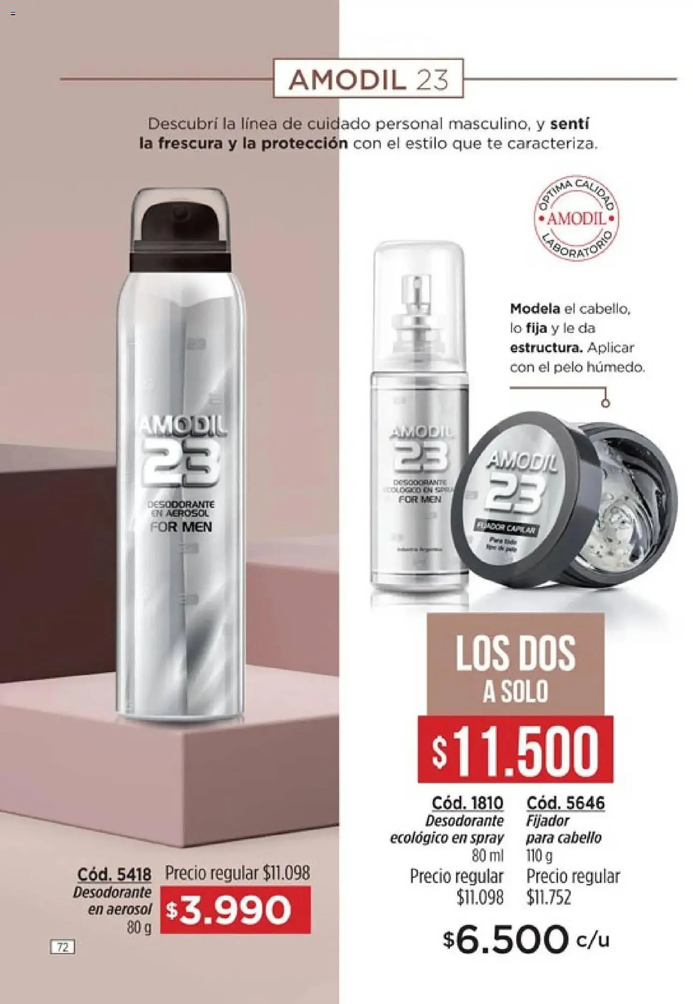 Ofertas de Catálogo Amodil 1 de octubre al 1 de noviembre 2025 - Página 72 del catálogo