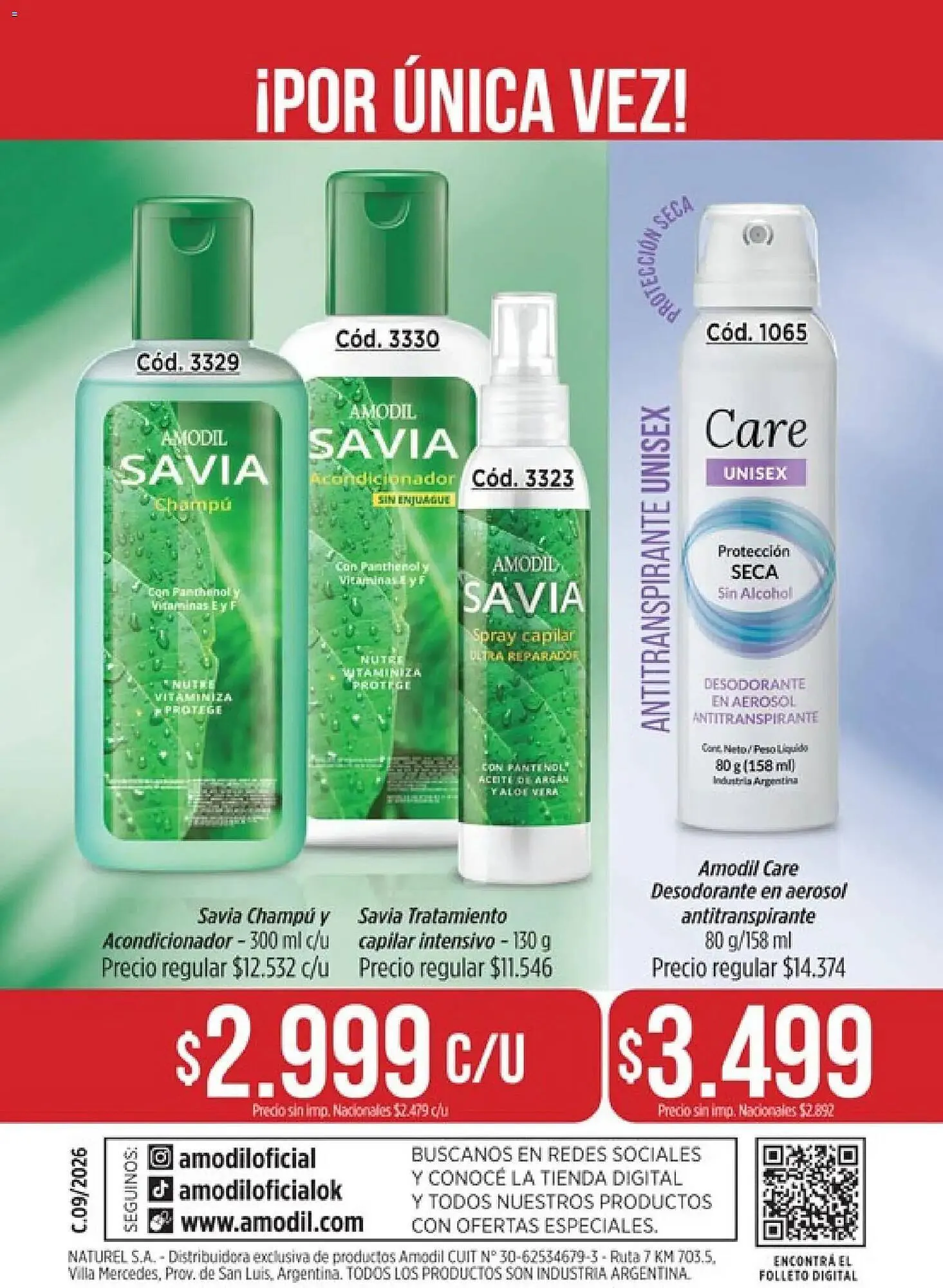 Ofertas de Catálogo Amodil 5 de mayo al 31 de mayo 2026 - Página 164 del catálogo