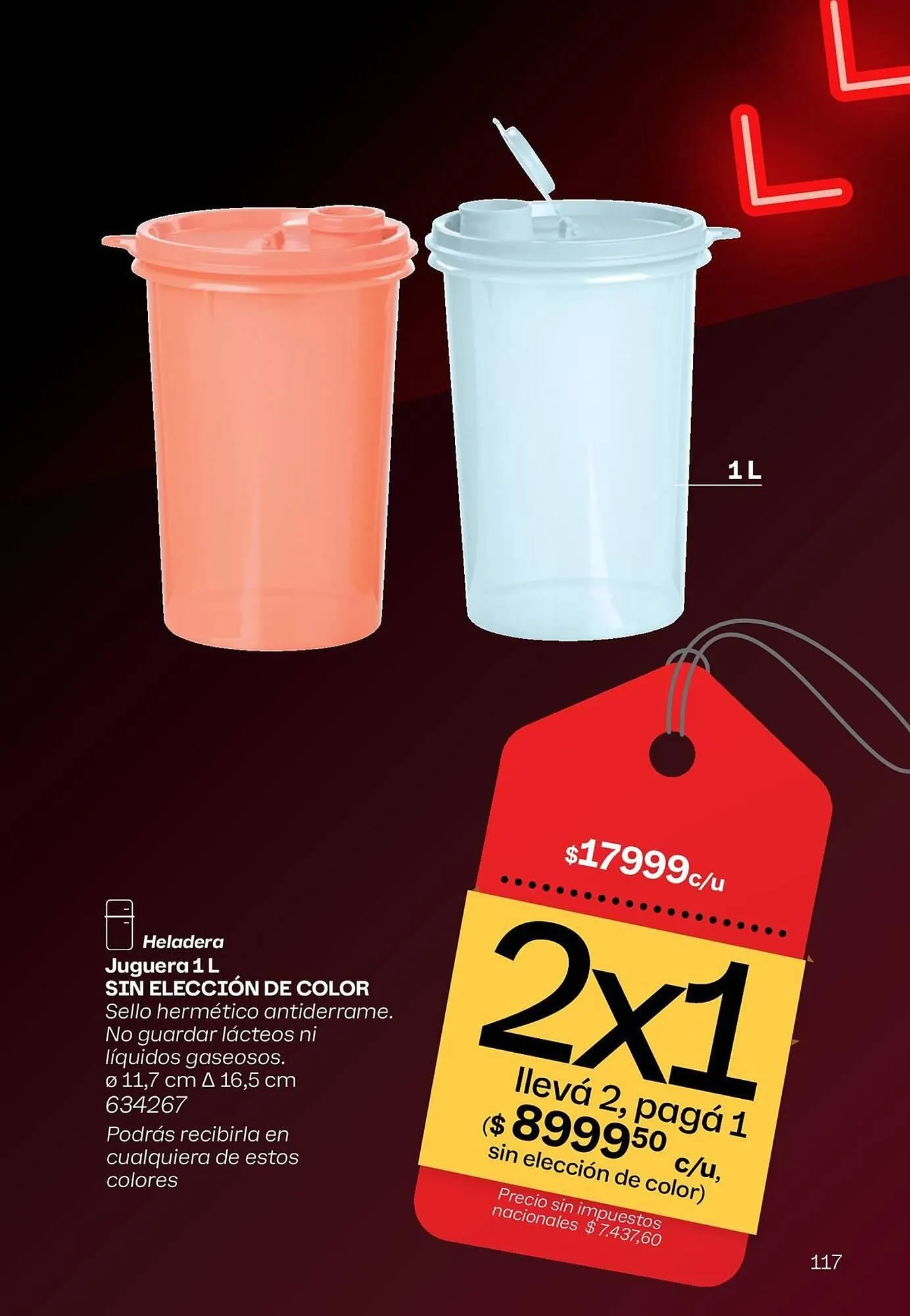 Ofertas de Folleto Tupperware 2 de diciembre al 6 de diciembre 2025 - Página 118 del catálogo