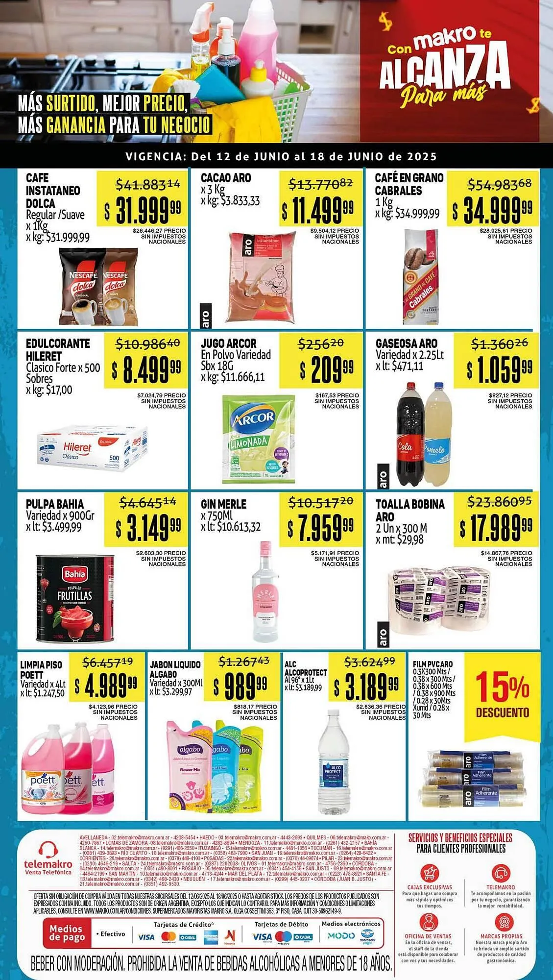 Ofertas de Catálogo Makro 12 de junio al 18 de junio 2025 - Página 4 del catálogo