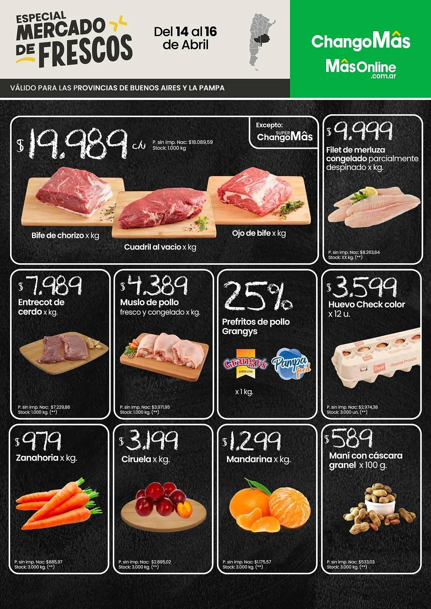 Ofertas de Catálogo Changomas 14 de abril al 16 de abril 2026 - Página 1 del catálogo