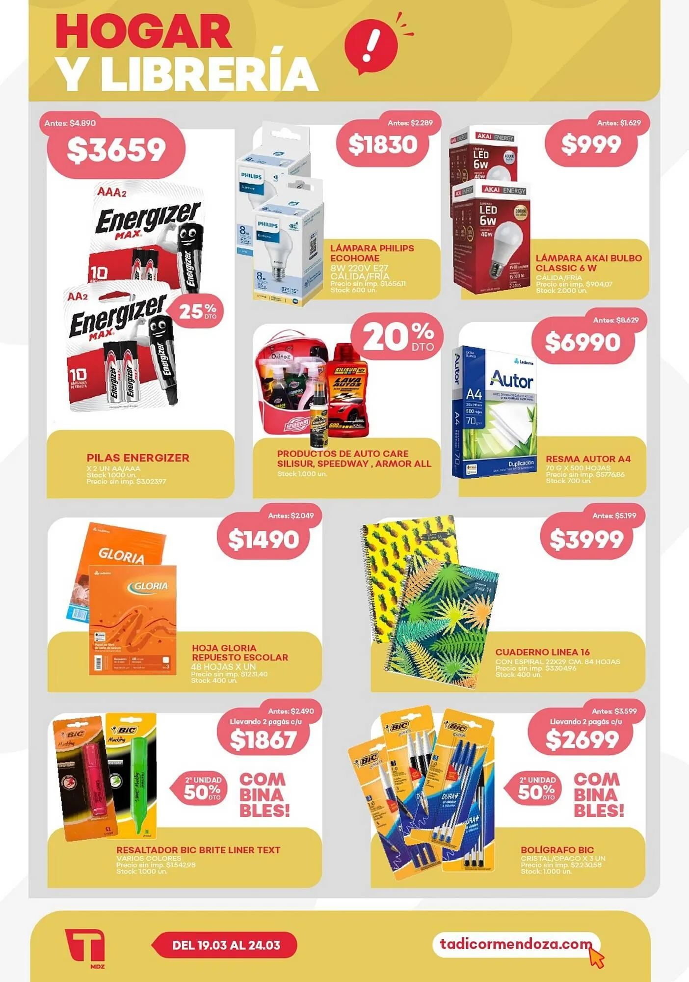 Ofertas de Catálogo Supermercados Tadicor 18 de marzo al 24 de marzo 2026 - Página 6 del catálogo
