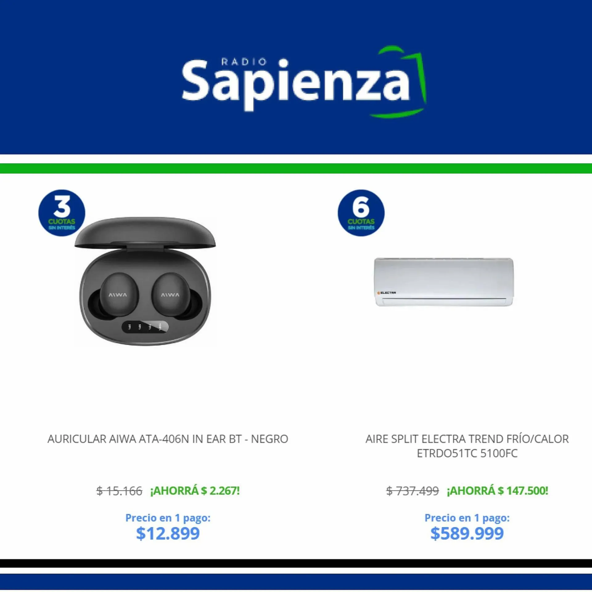 Ofertas de Catálogo Radio Sapienza 31 de agosto al 13 de septiembre 2023 - Página 6 del catálogo