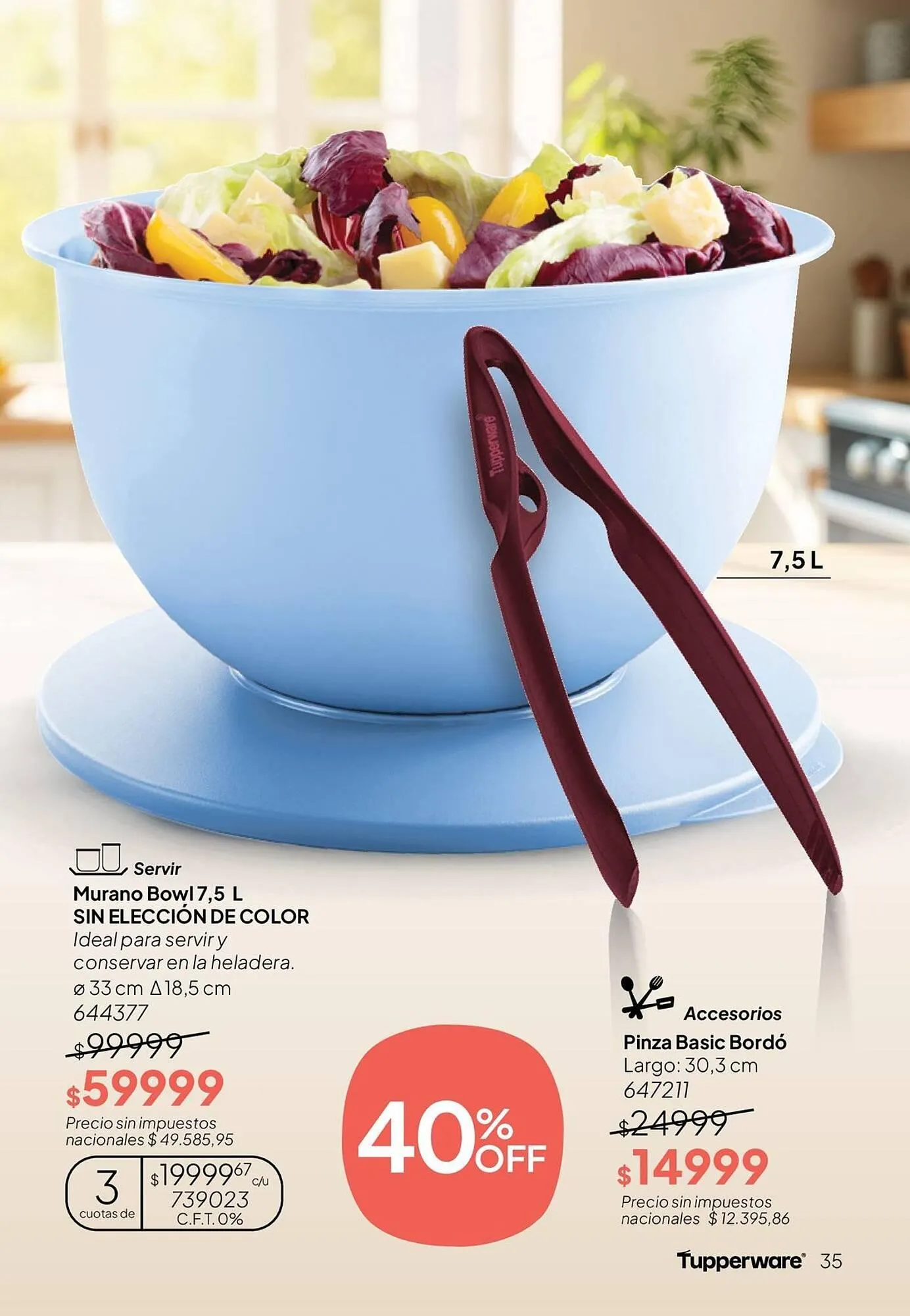 Ofertas de Folleto Tupperware 1 de julio al 31 de julio 2026 - Página 36 del catálogo