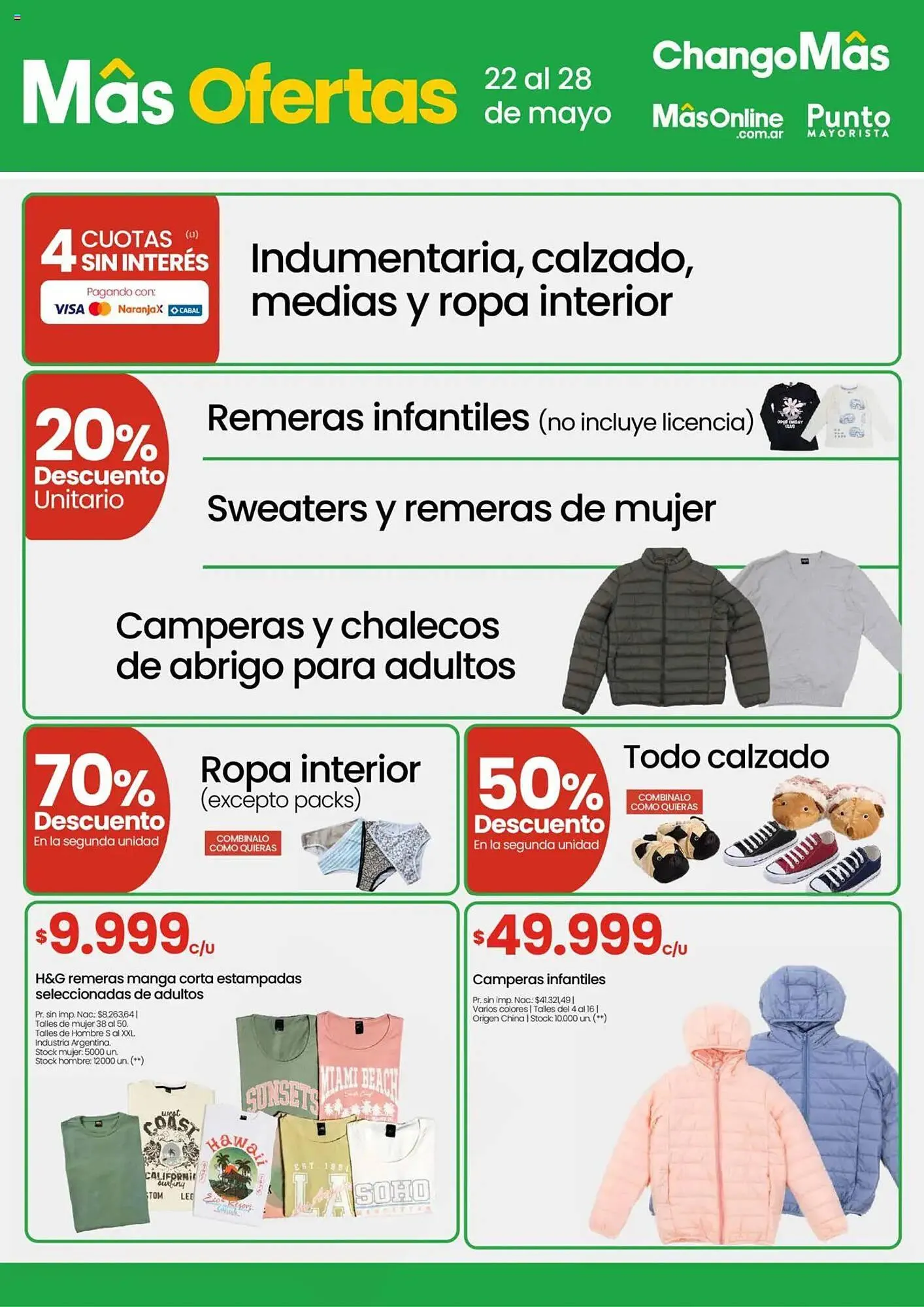 Ofertas de Catálogo Changomas 22 de mayo al 29 de mayo 2025 - Página 40 del catálogo