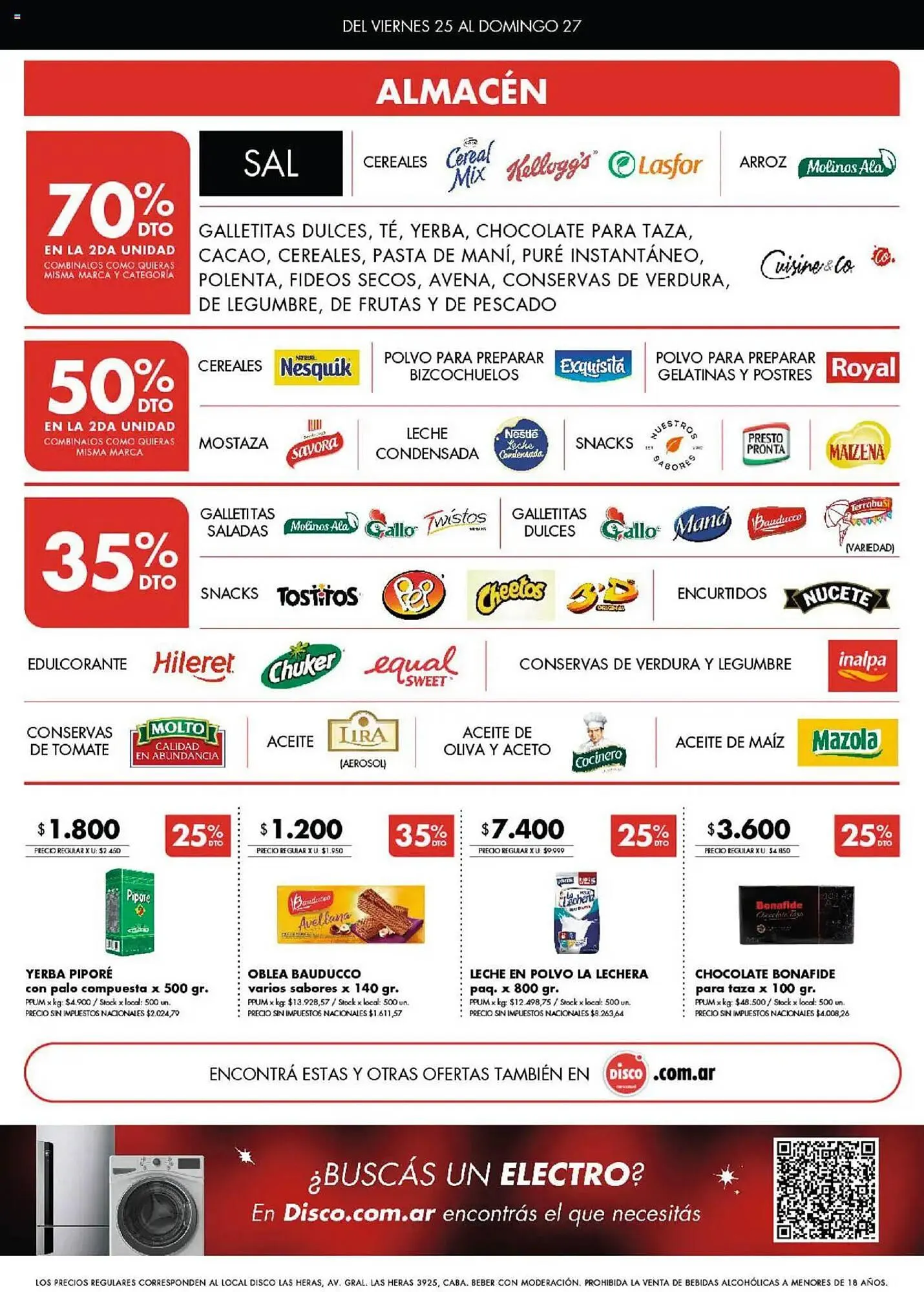 Ofertas de Catálogo Disco 25 de julio al 27 de julio 2025 - Página 2 del catálogo