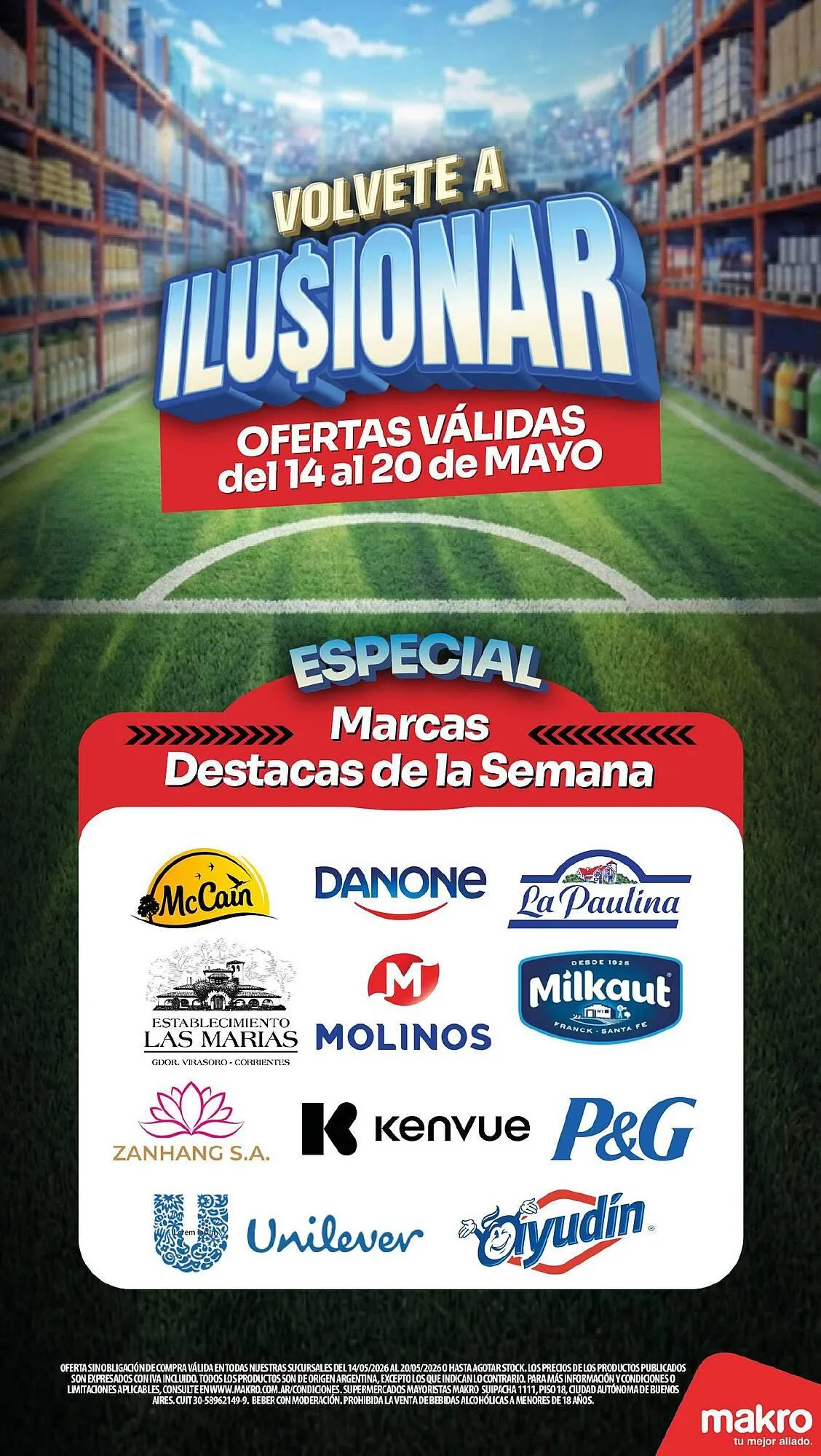 Ofertas de Catálogo Makro 14 de mayo al 20 de mayo 2026 - Página 1 del catálogo