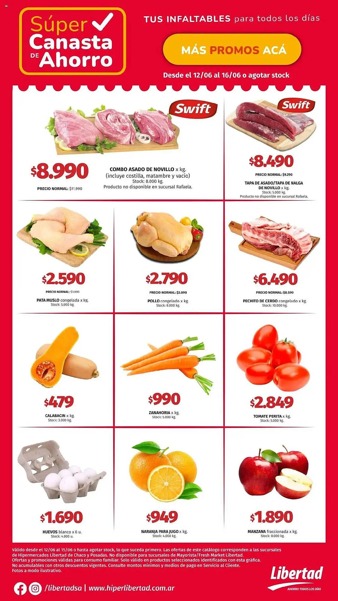 Ofertas de Catálogo Hipermercado Libertad 12 de junio al 16 de junio 2025 - Página 2 del catálogo