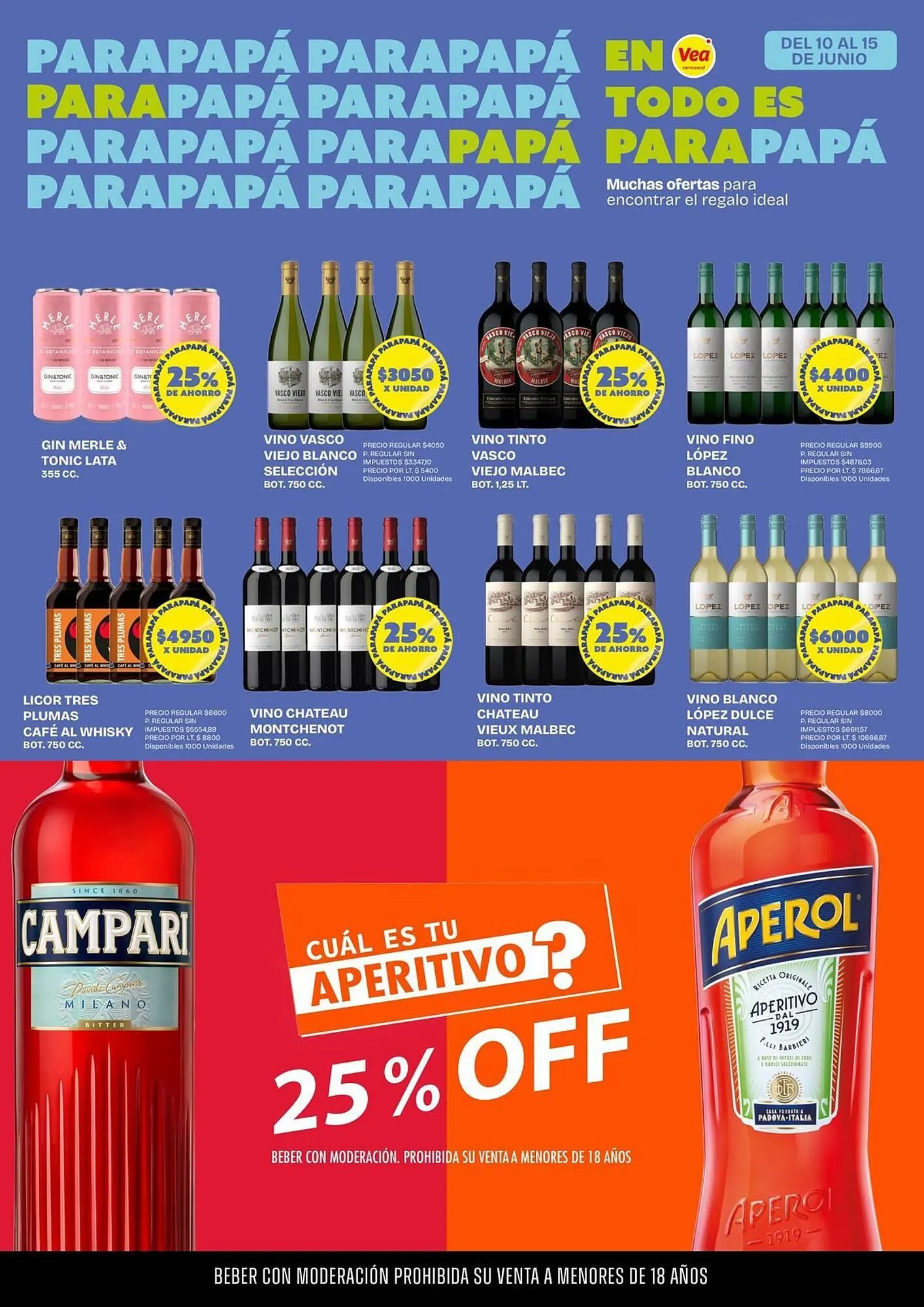 Ofertas de Catálogo Supermercados Vea 10 de junio al 15 de junio 2025 - Página 9 del catálogo