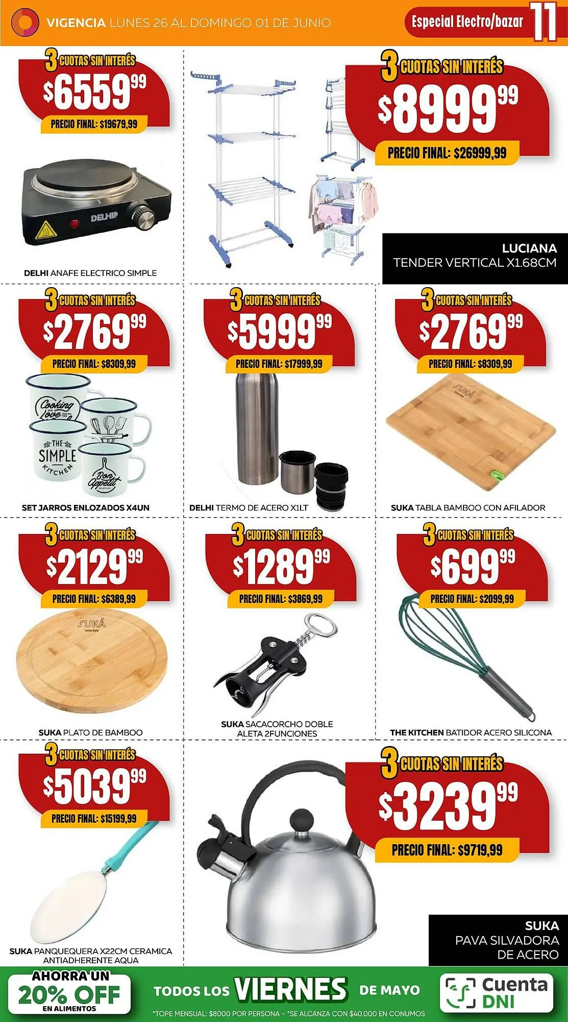 Ofertas de Catálogo Maxi Ofertas 26 de mayo al 1 de junio 2025 - Página 11 del catálogo