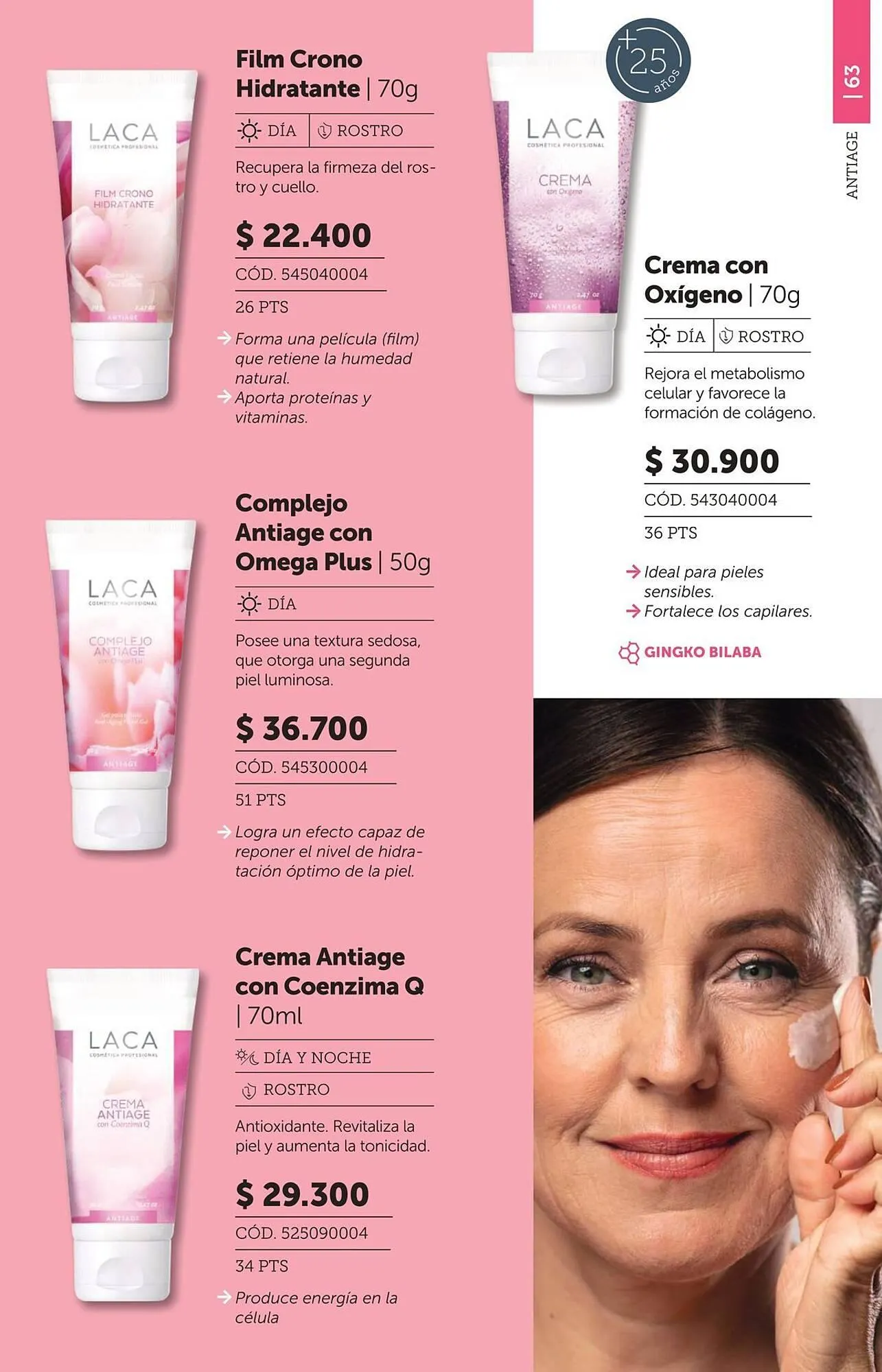 Ofertas de Catálogo Laboratorio LACA 8 de mayo al 31 de mayo 2025 - Página 63 del catálogo