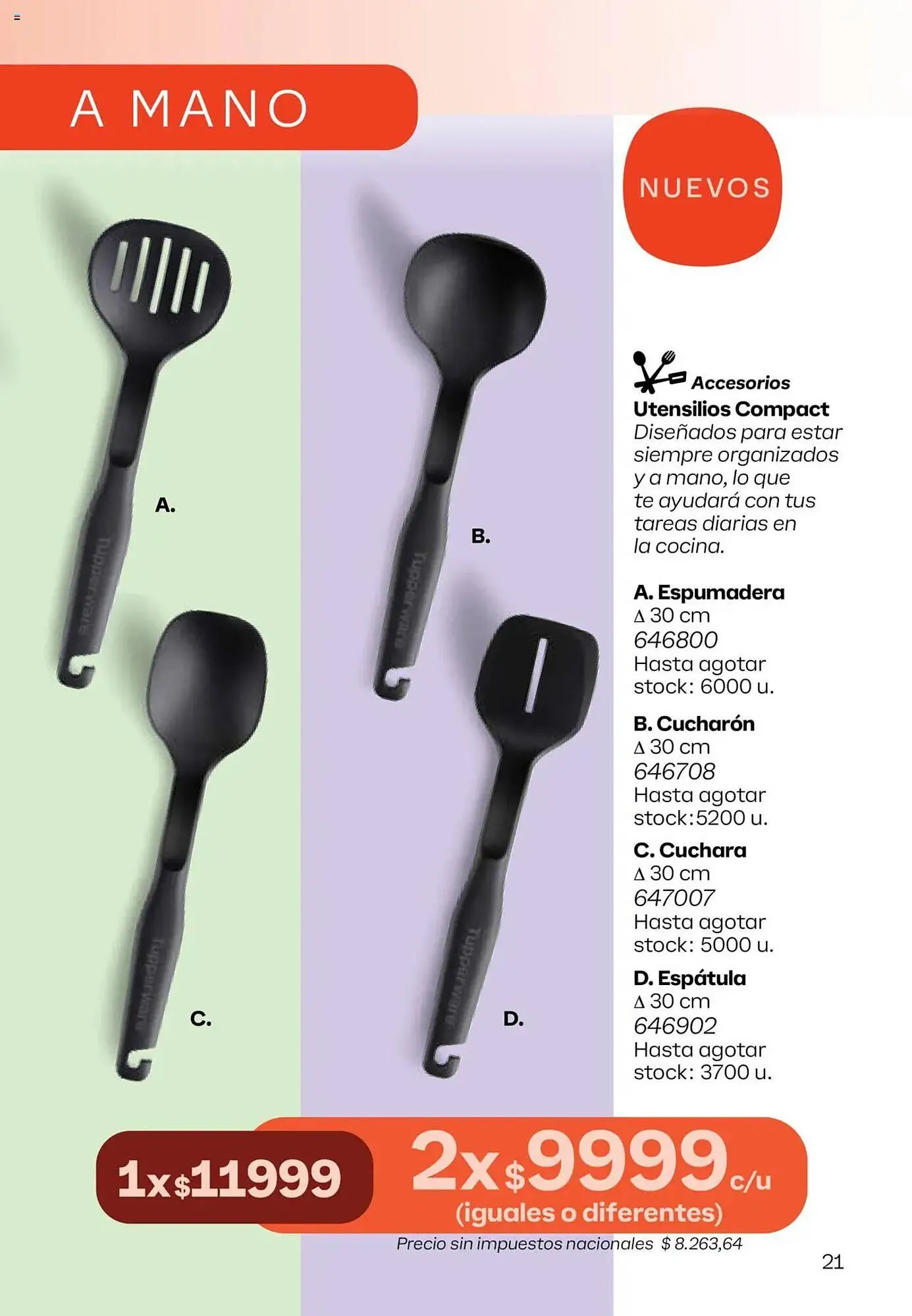 Ofertas de Catálogo Tupperware 9 de julio al 23 de julio 2025 - Página 22 del catálogo