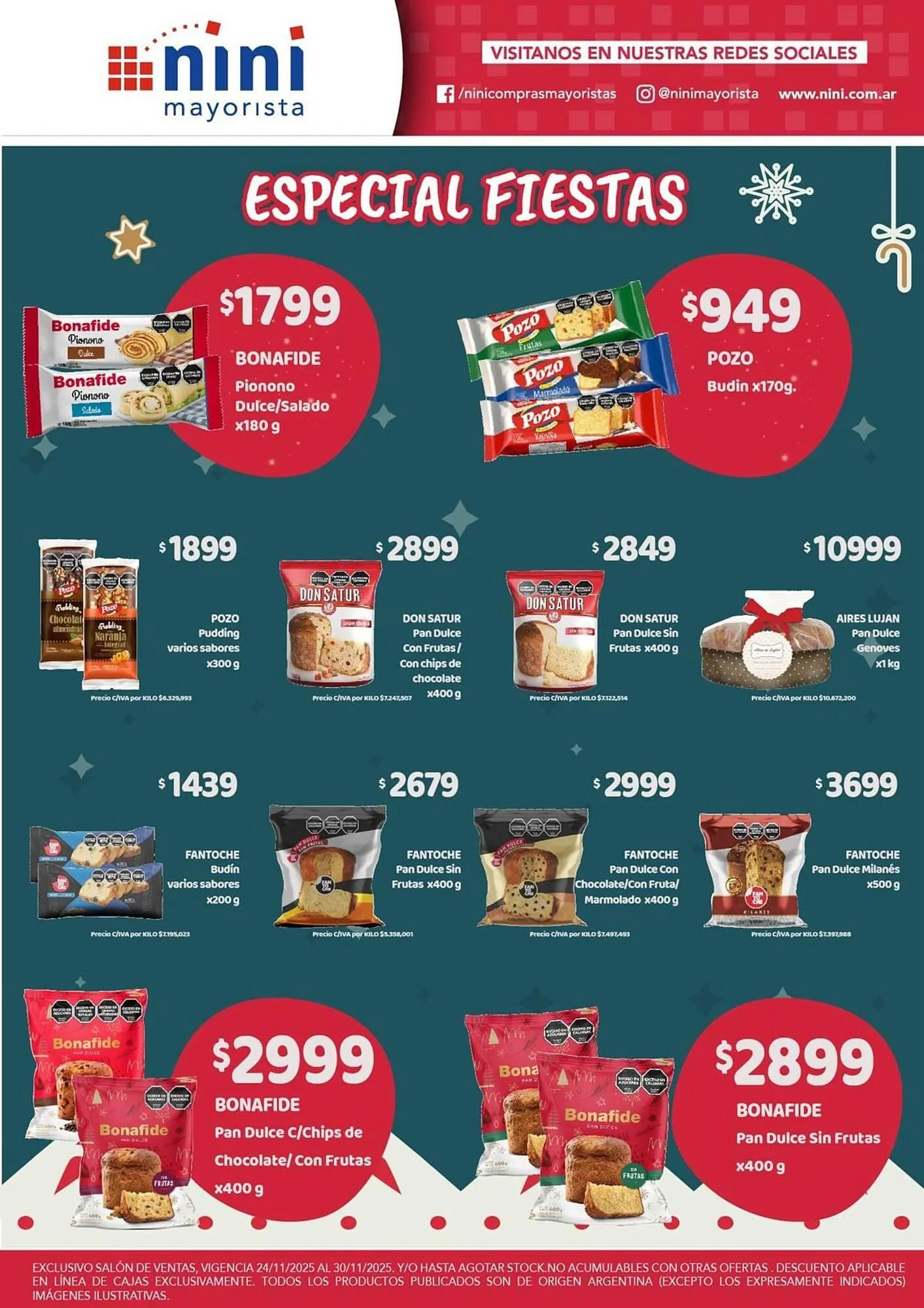 Ofertas de Catálogo Nini Mayorista 24 de noviembre al 30 de noviembre 2025 - Página 31 del catálogo