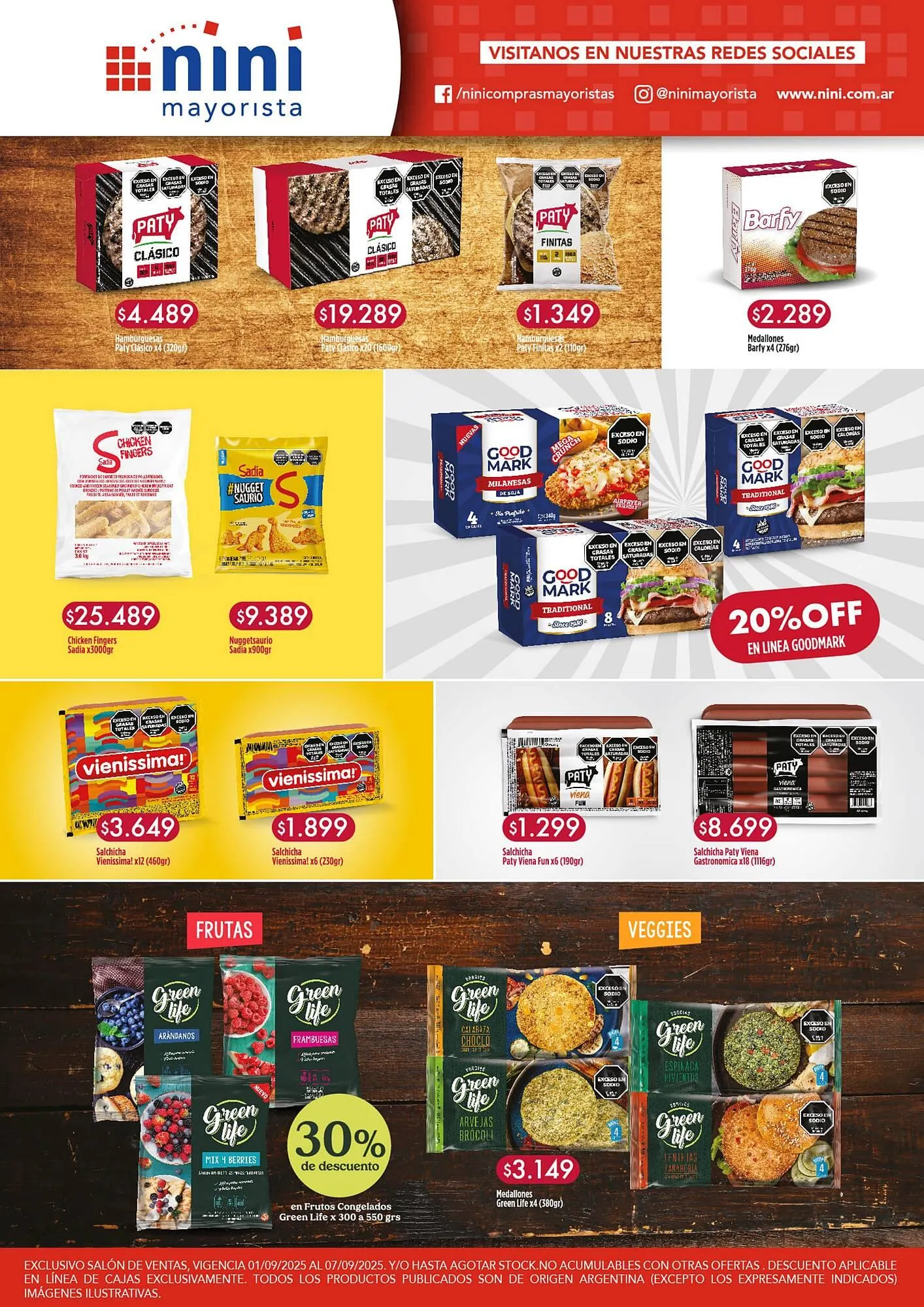Ofertas de catálogo Nini Mayorista 1 de septiembre al 7 de septiembre 2025 - Página 3 del catálogo