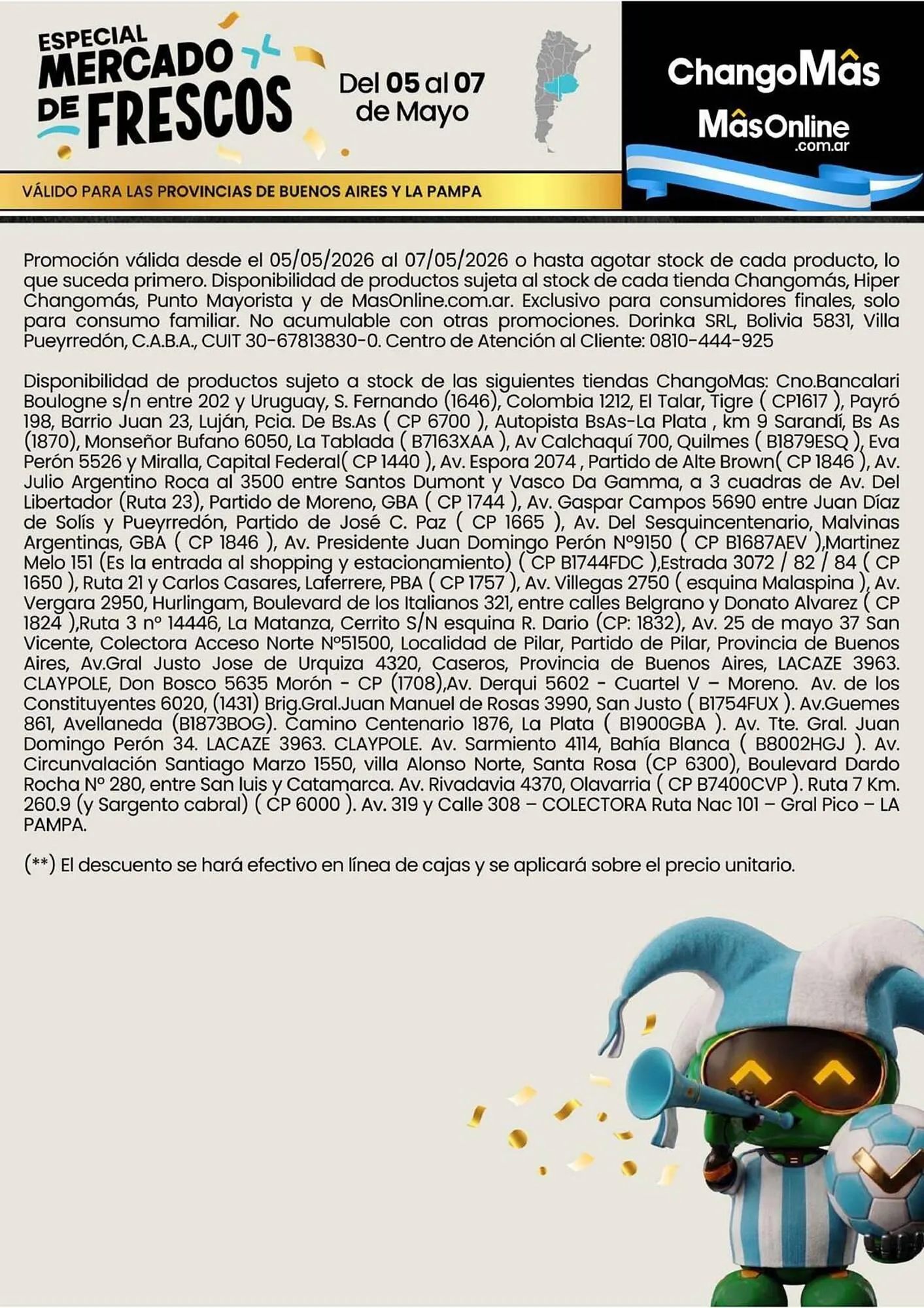 Ofertas de Catálogo Changomas 5 de mayo al 7 de mayo 2026 - Página 2 del catálogo