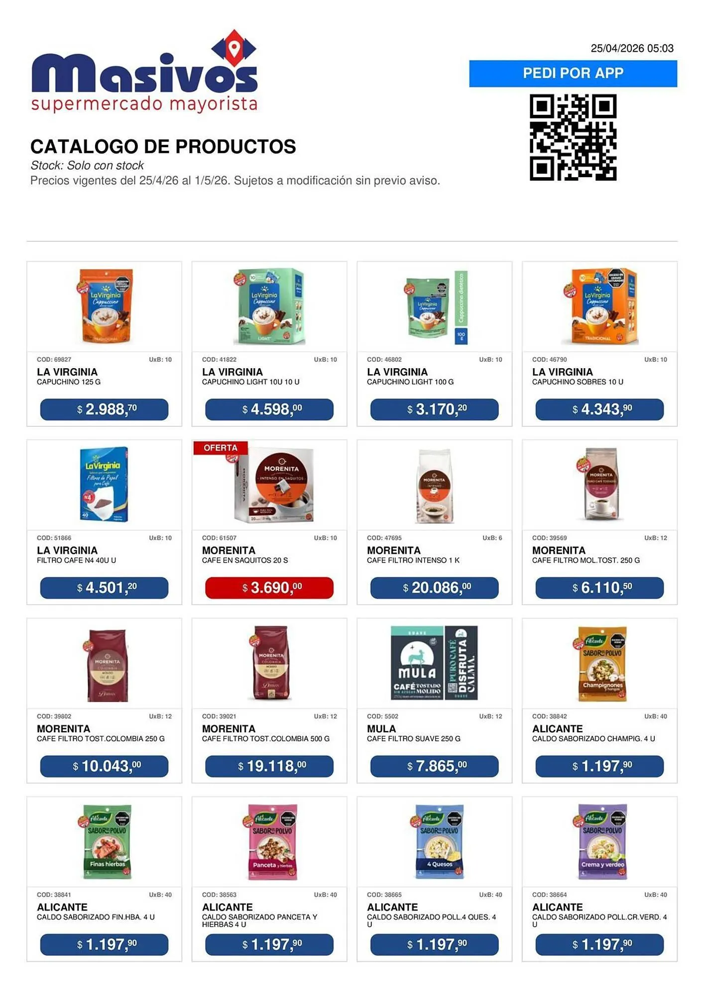 Ofertas de Catálogo Masivos 25 de abril al 1 de mayo 2026 - Página 11 del catálogo